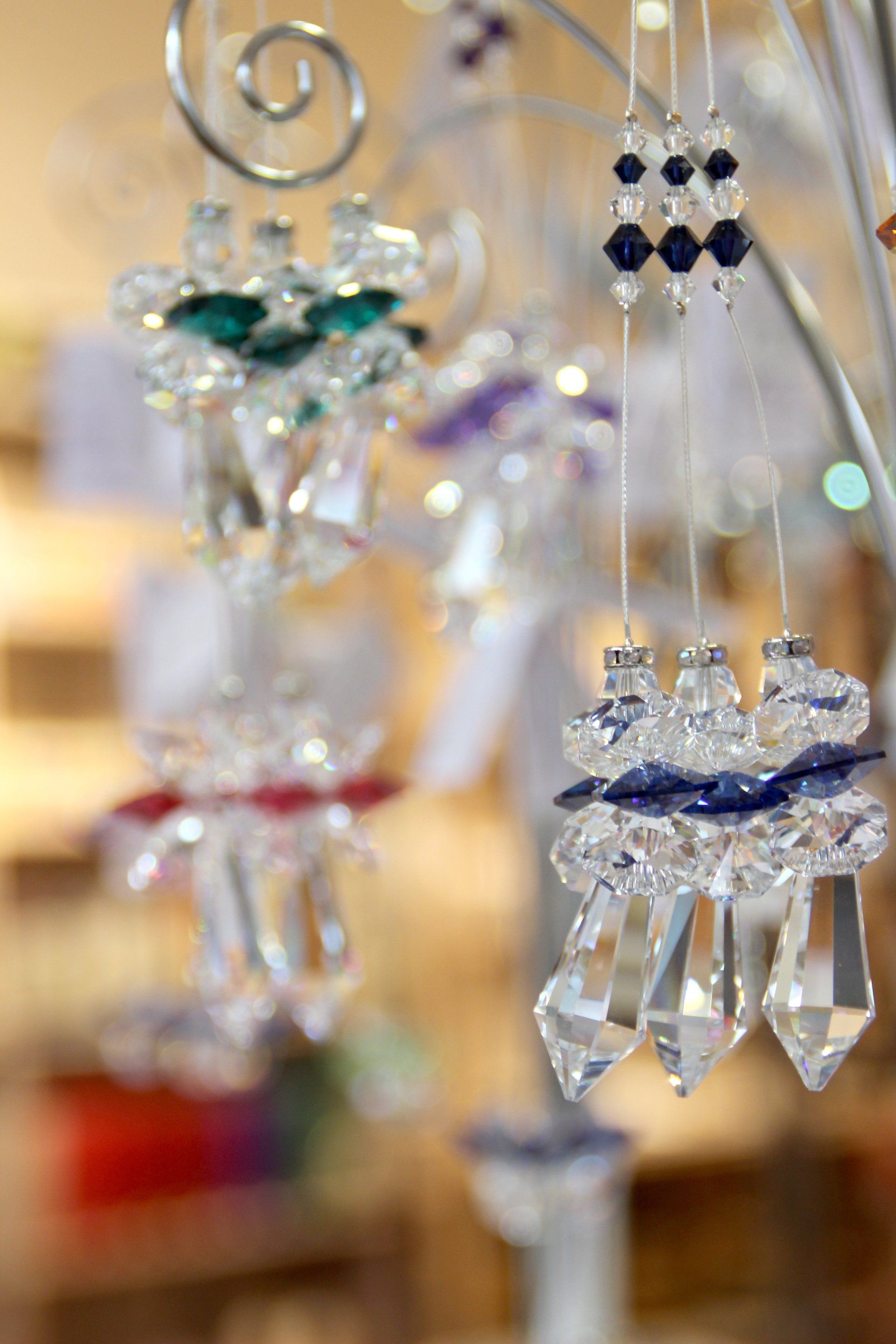 Schutzengel aus Swarovski Kristall