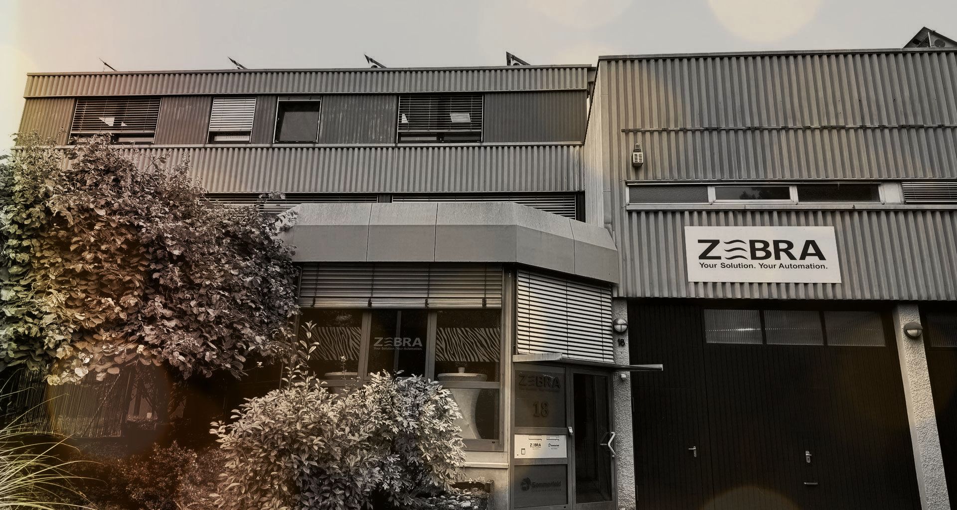 The company headquarters of ZEBRA Engineering in Talheim near Heilbronn