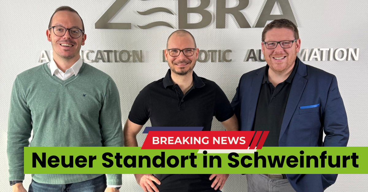 Zebra eröffnet einen neuen Standort in Schweinfurt.
