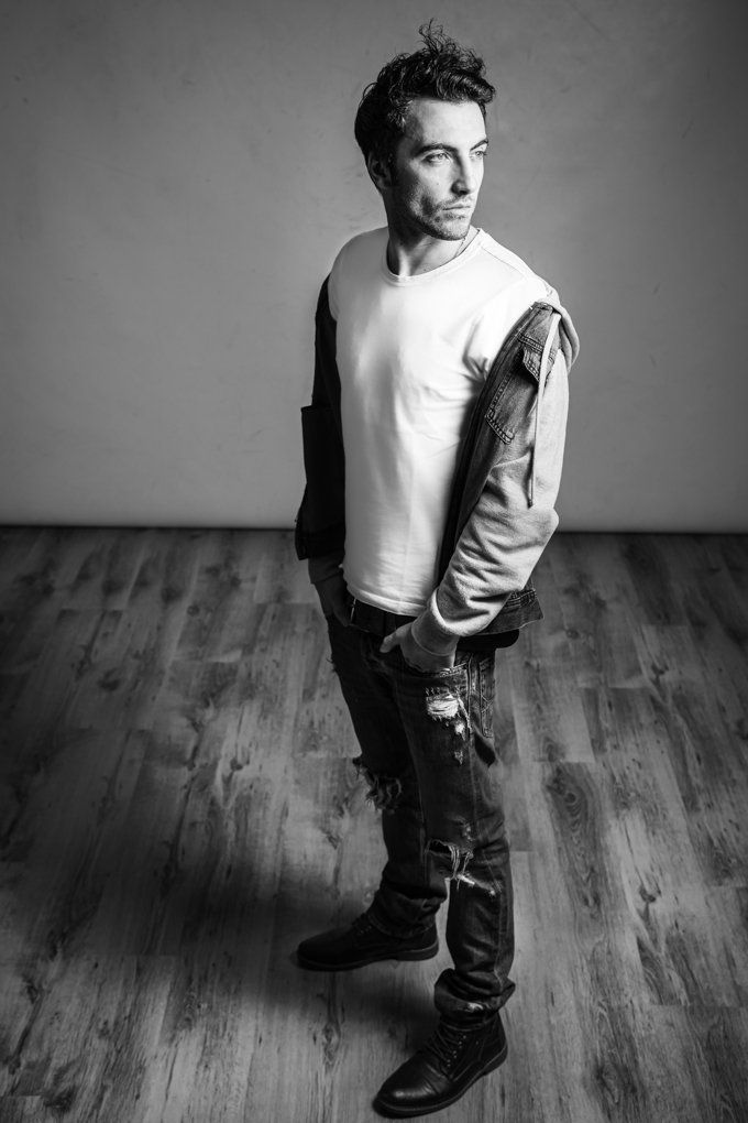 Schwarz Weiß Portrait Fotograf Studio