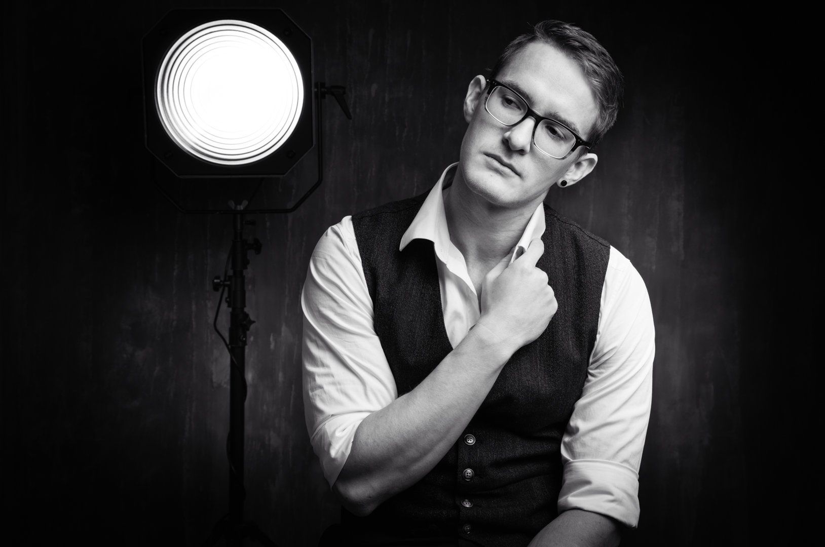 Schwarz Weiß Portraits aus Duisburg