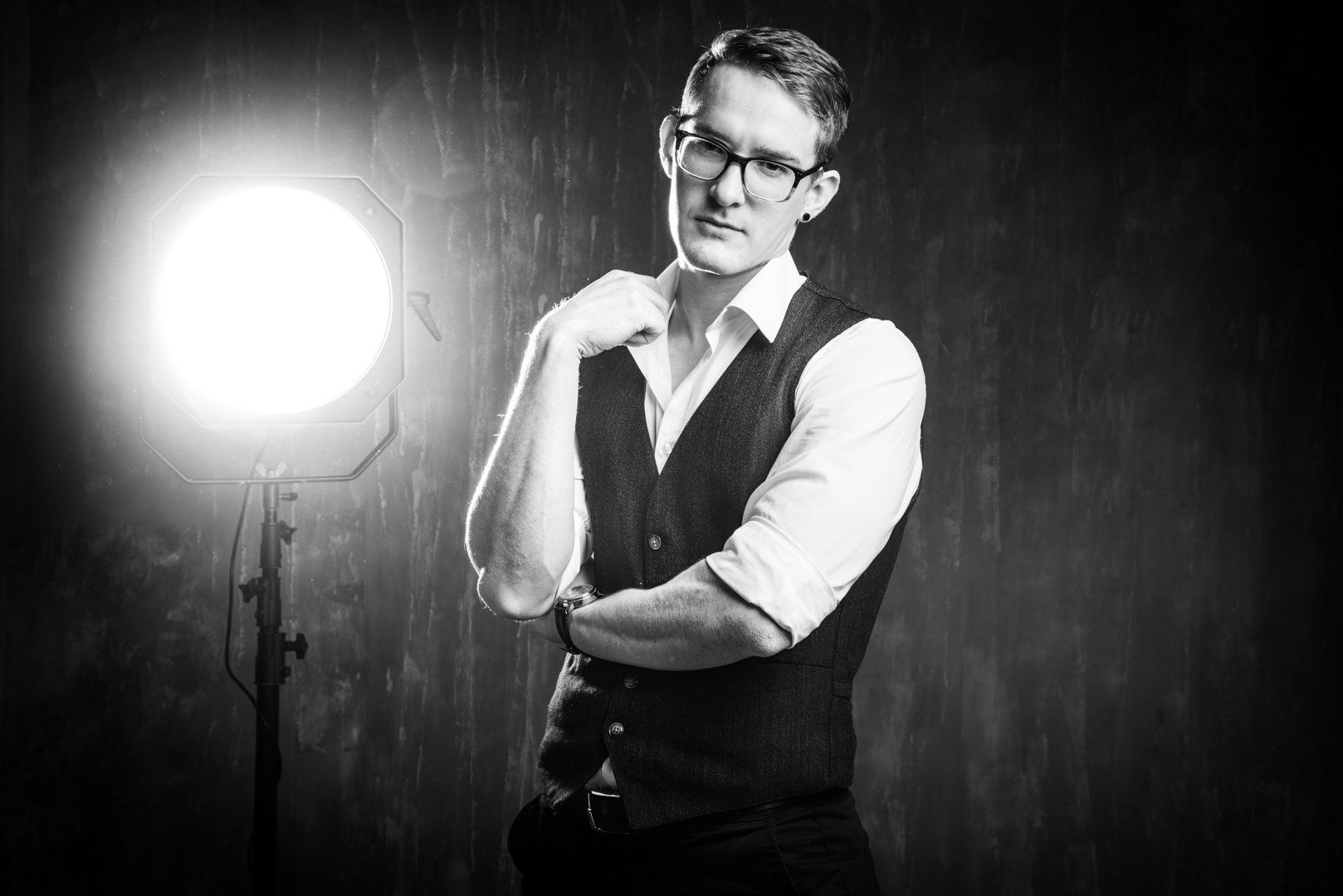 Schwarz Weiß Portraits aus Duisburg