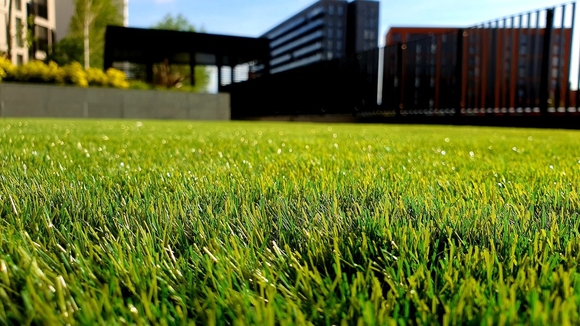 mowing