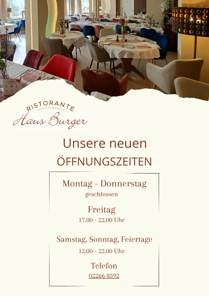 neue Öffnungszeiten