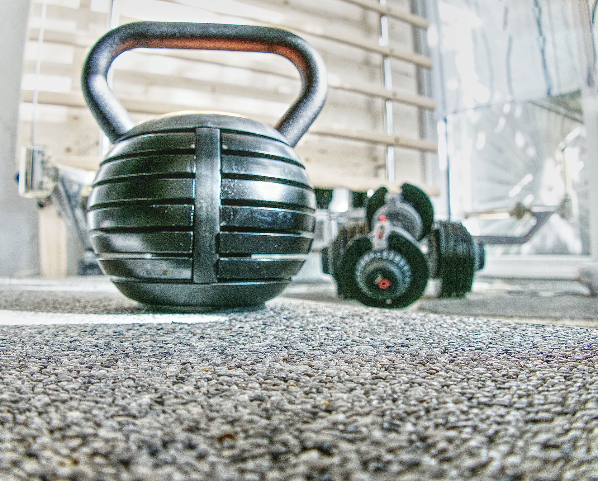 Kettlebell Trainingsraum by NATURetekk