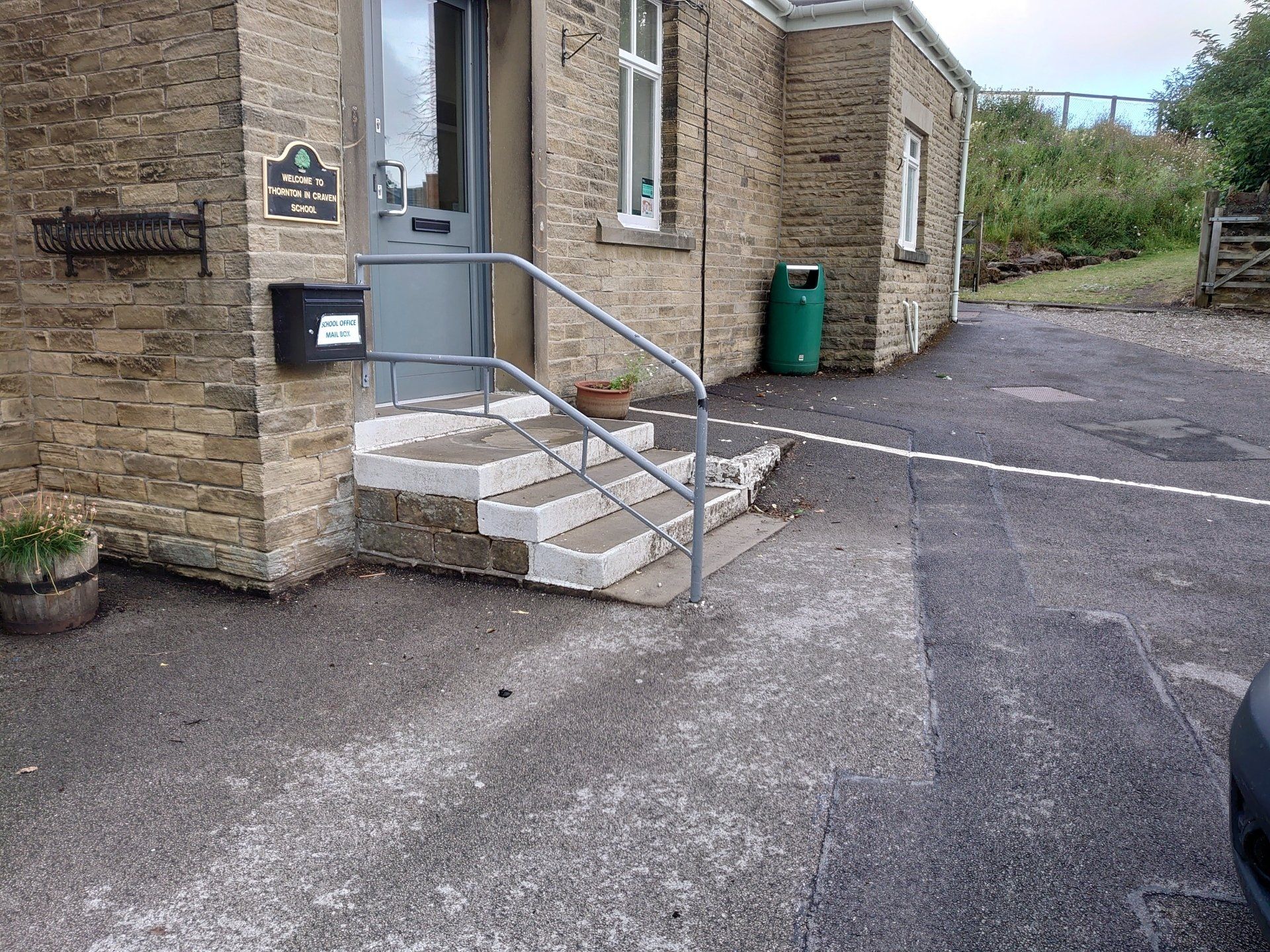 Disabled Access at a School Before