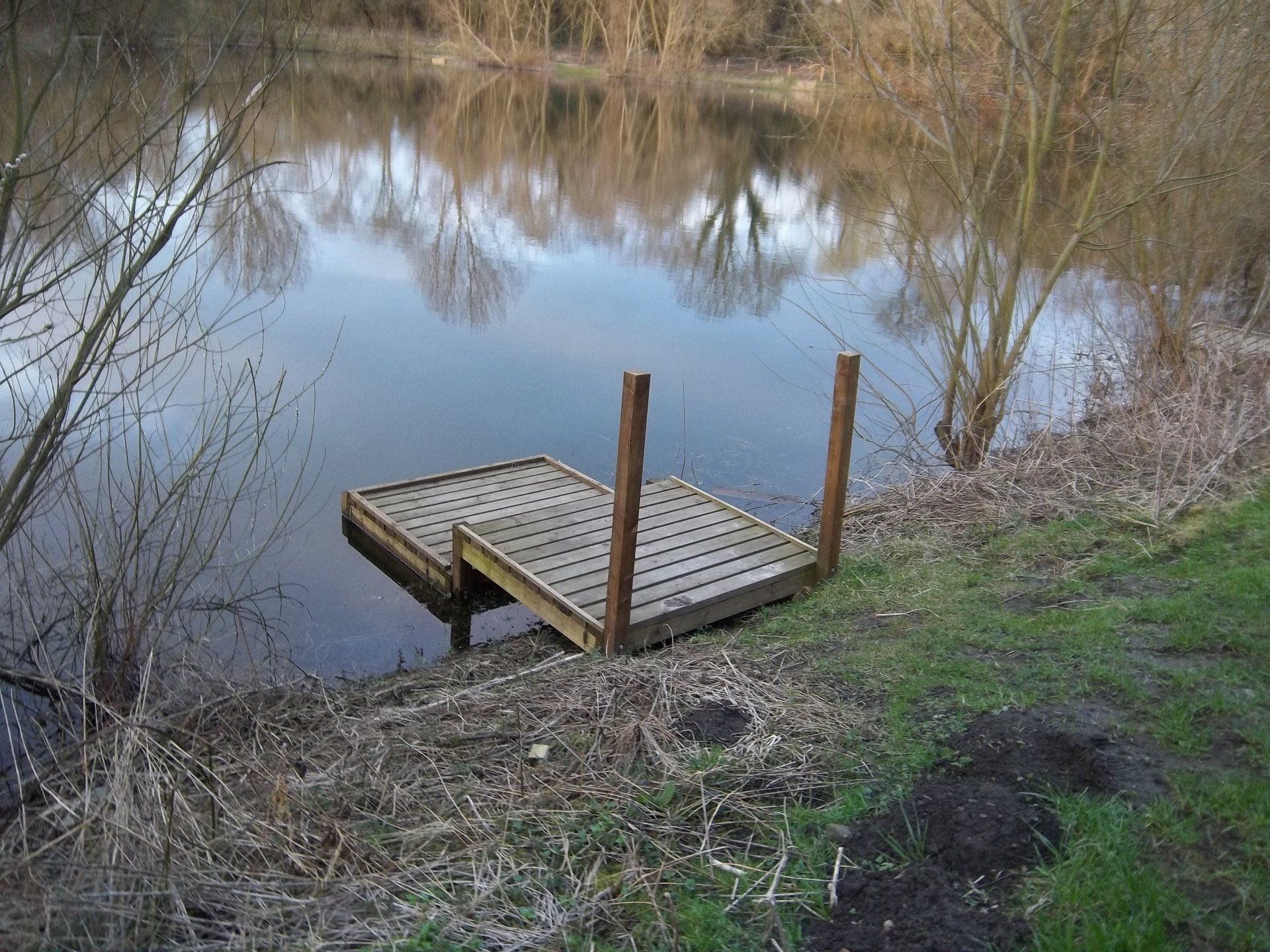 Fishing Stands for Local Fishing Club