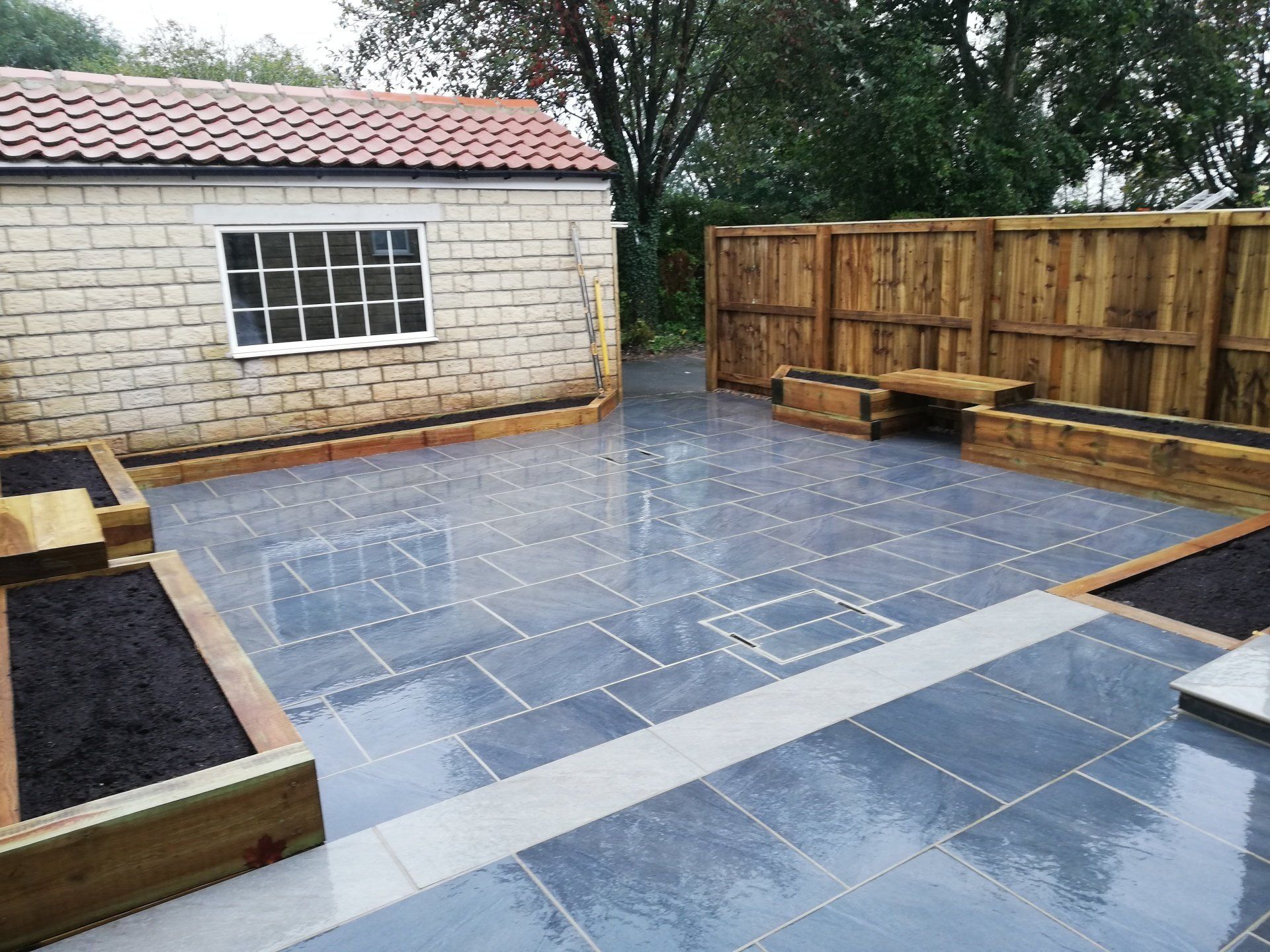 Softwood Sleeper Raised Beds