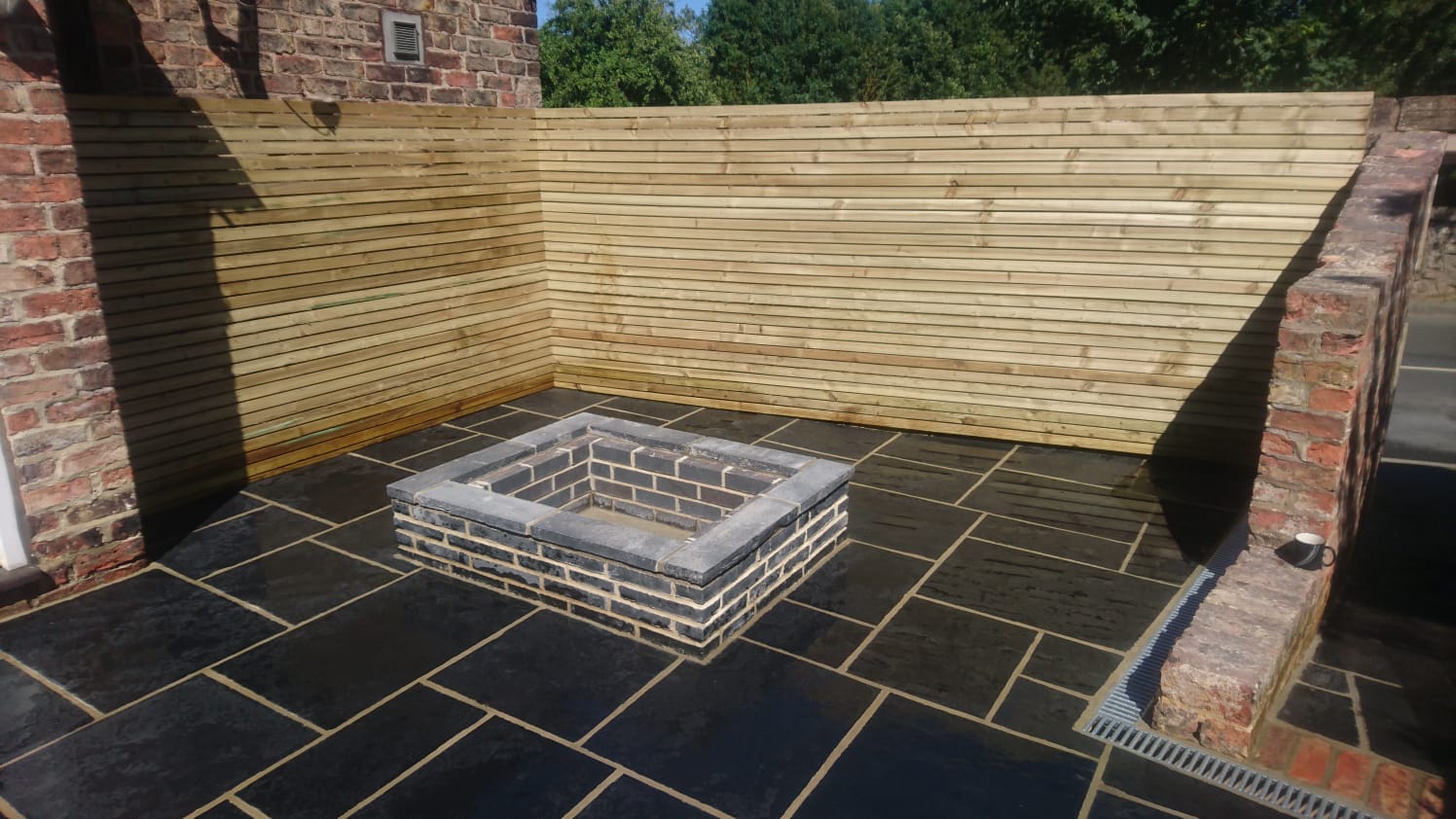 Raised Firepit - Marshmallow Toasting Heaven!