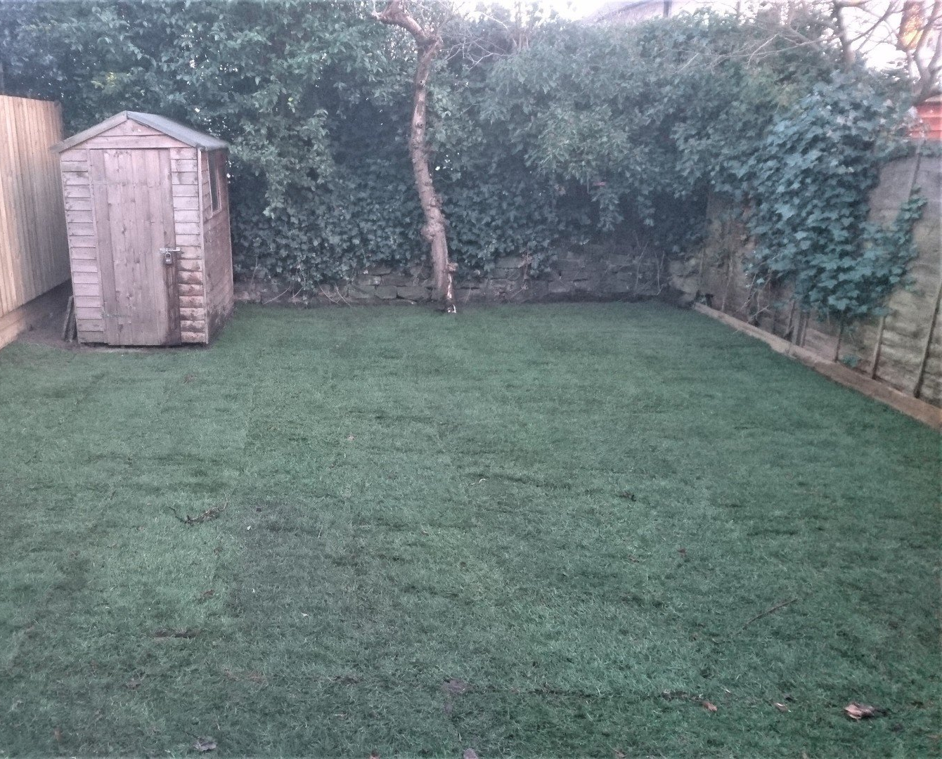 Turf minutes after last roll