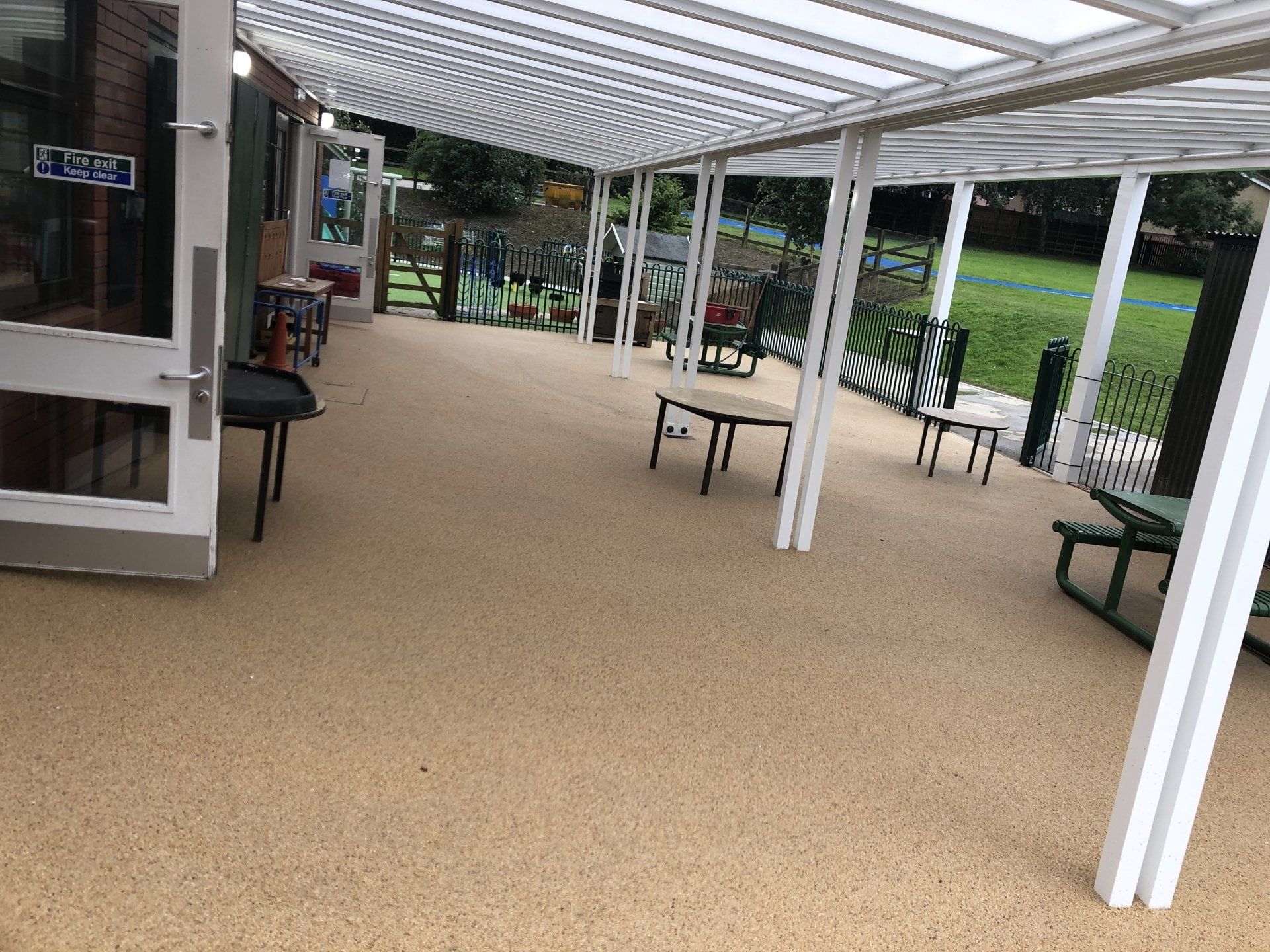 Undercover Play Area at a School for NYCC