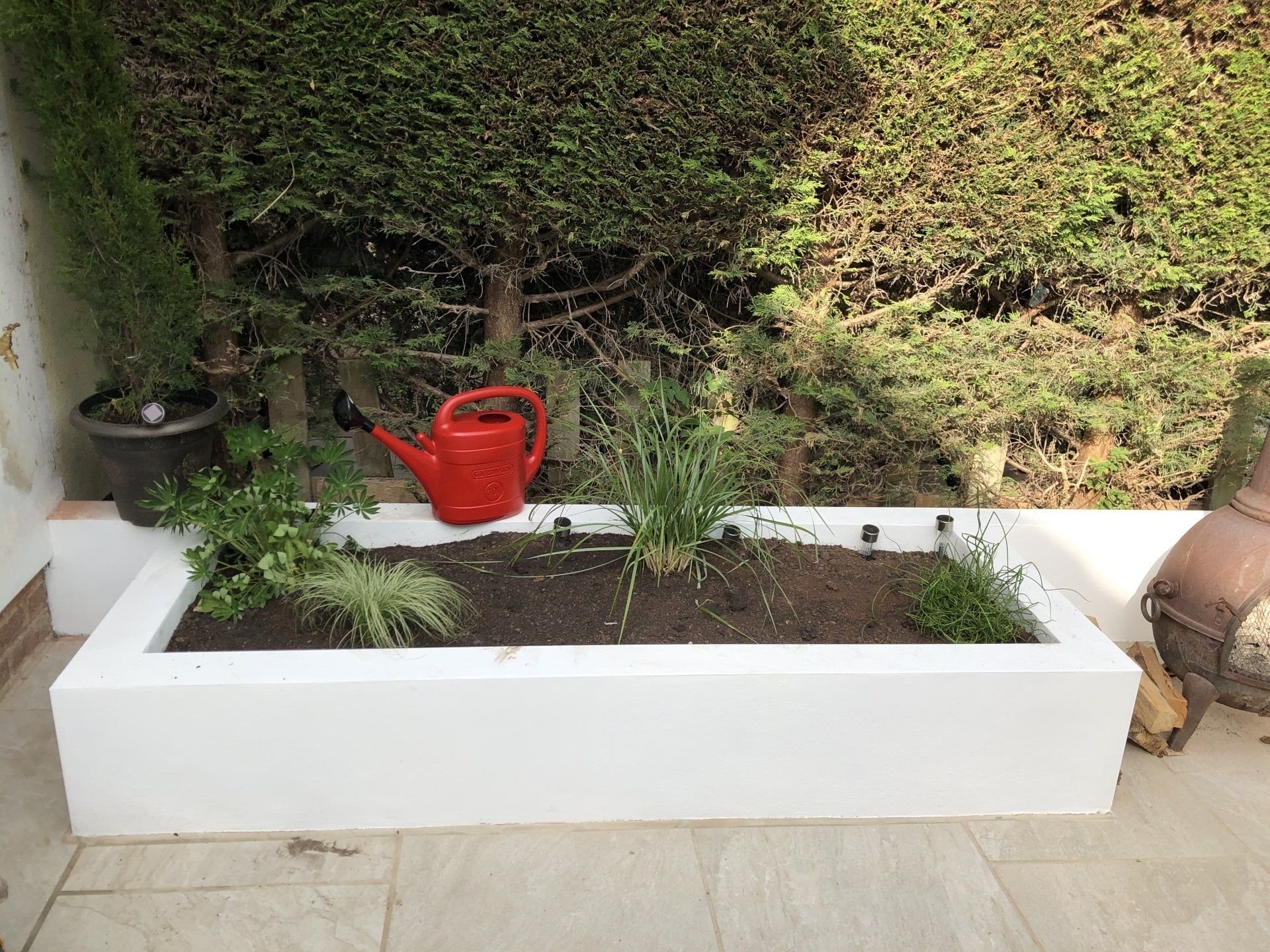 Rendered Concrete Blocks