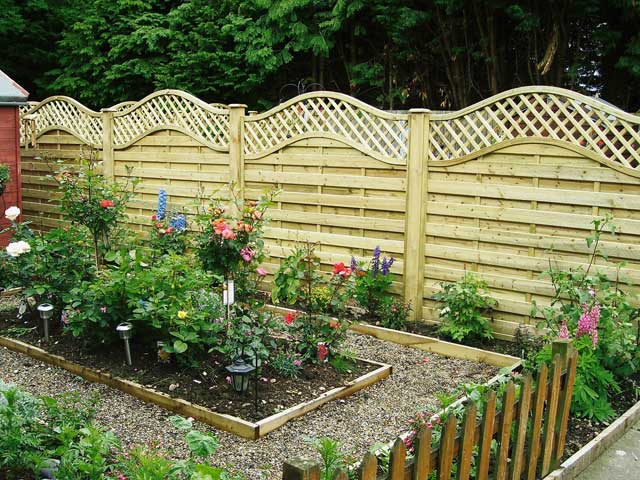 Omega Lattice Top Fencing