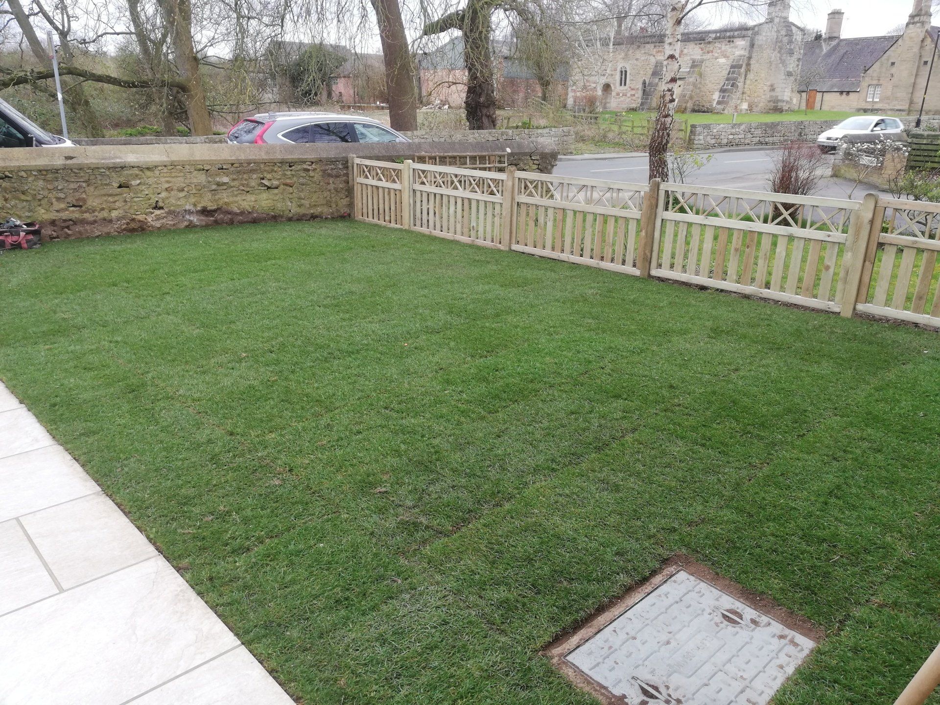 Freshly Laid Turf