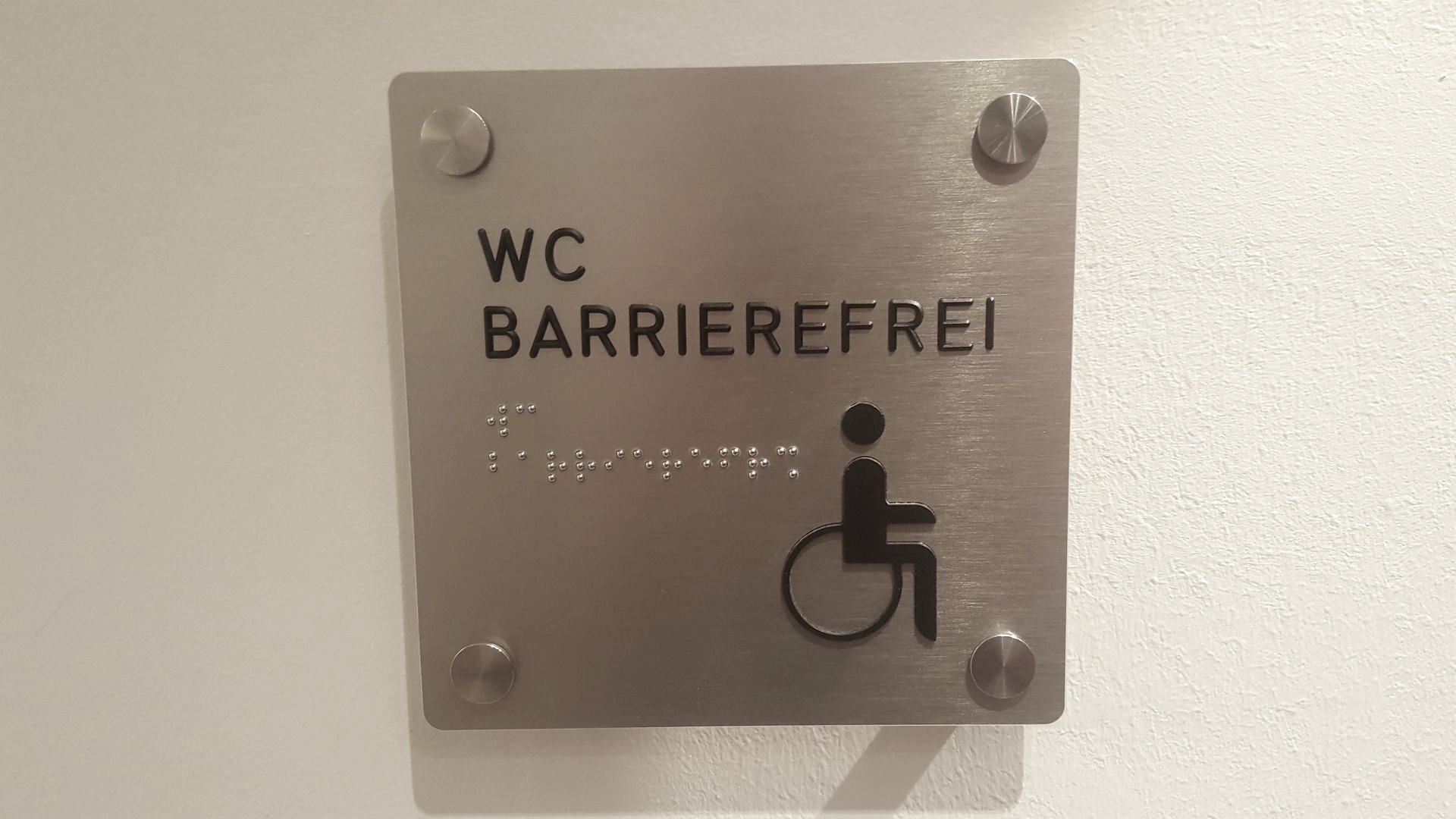 Unser Wandschild