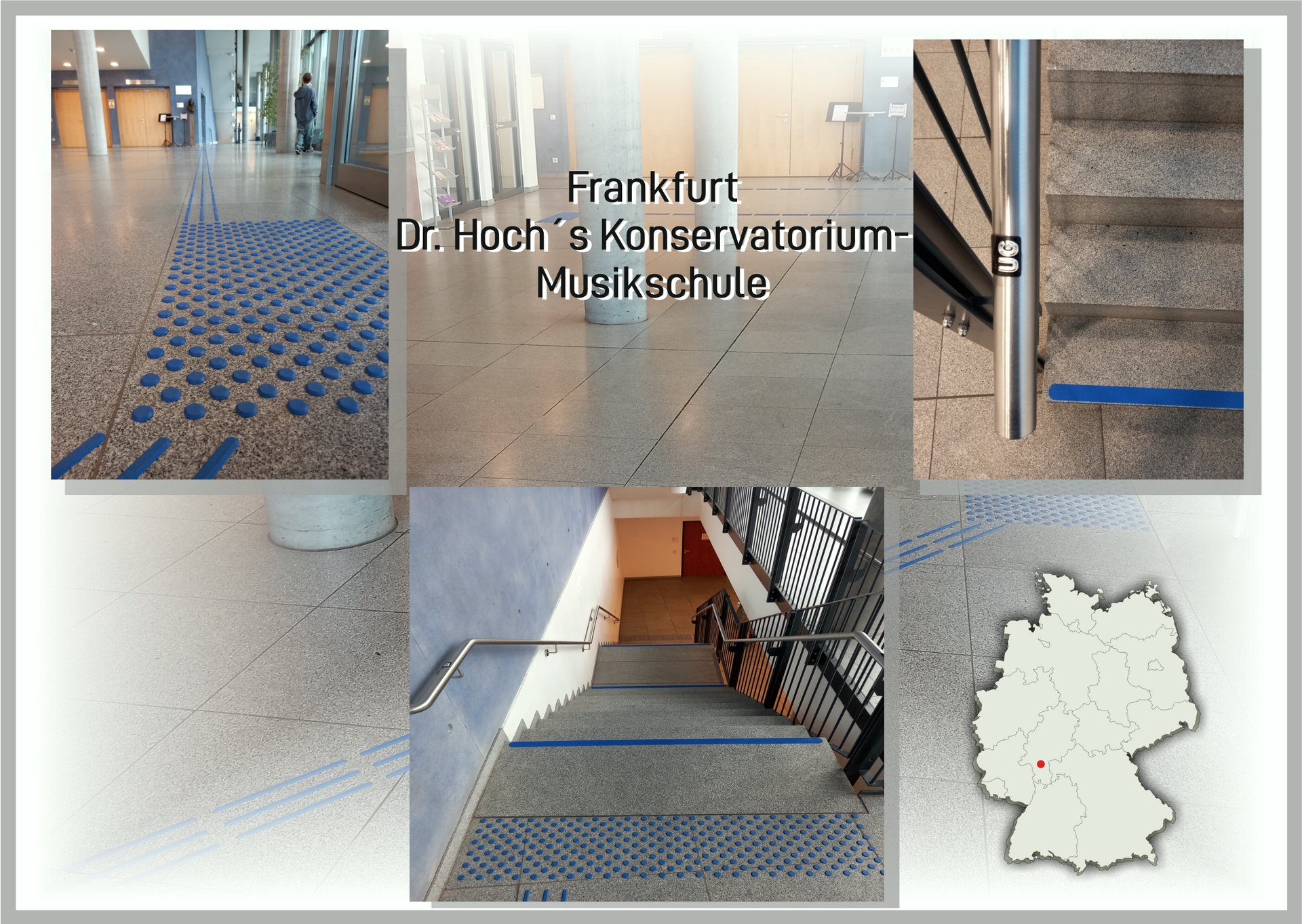 Musikschule in FFM exclusives Leitsystem