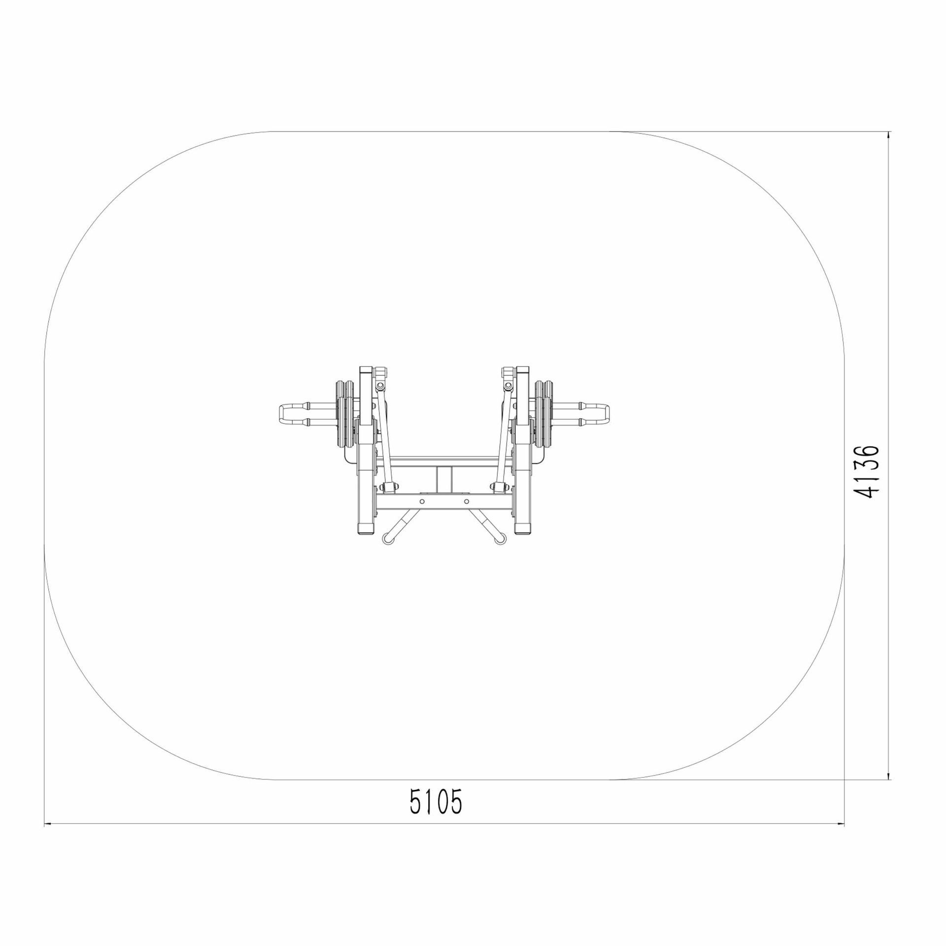 OPTSTR-002 OPTIFIT STRIVE OUTDOOR PLATE LOADED STANDING FLY SAFE AREA