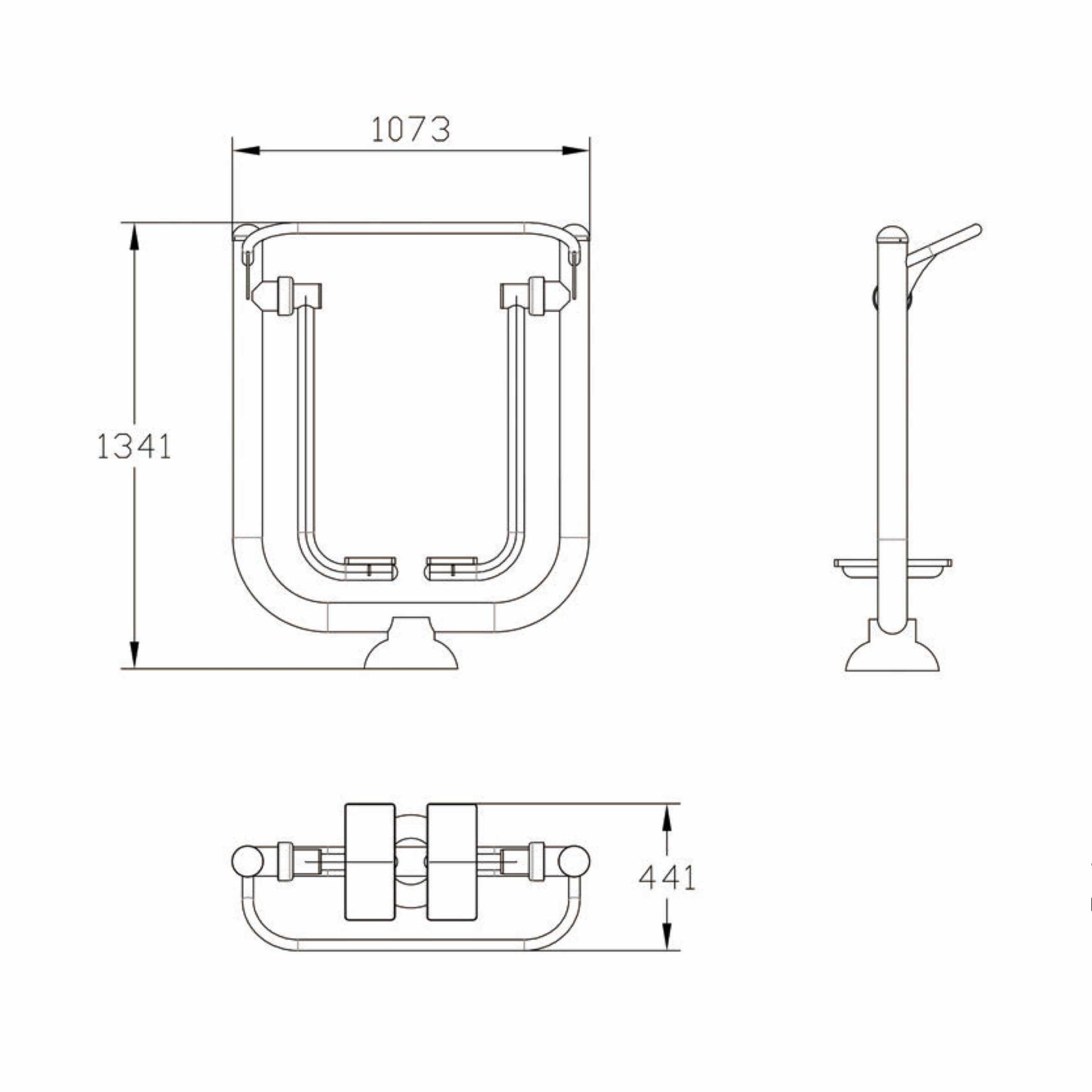 OPTACT-005 OPTIFIT ACTIVE OUTDOOR AIR WALKER DIMENSIONS OPTACT-005 OPTIFIT ACTIVE OUTDOOR AIR WALKER DIMENSIONS