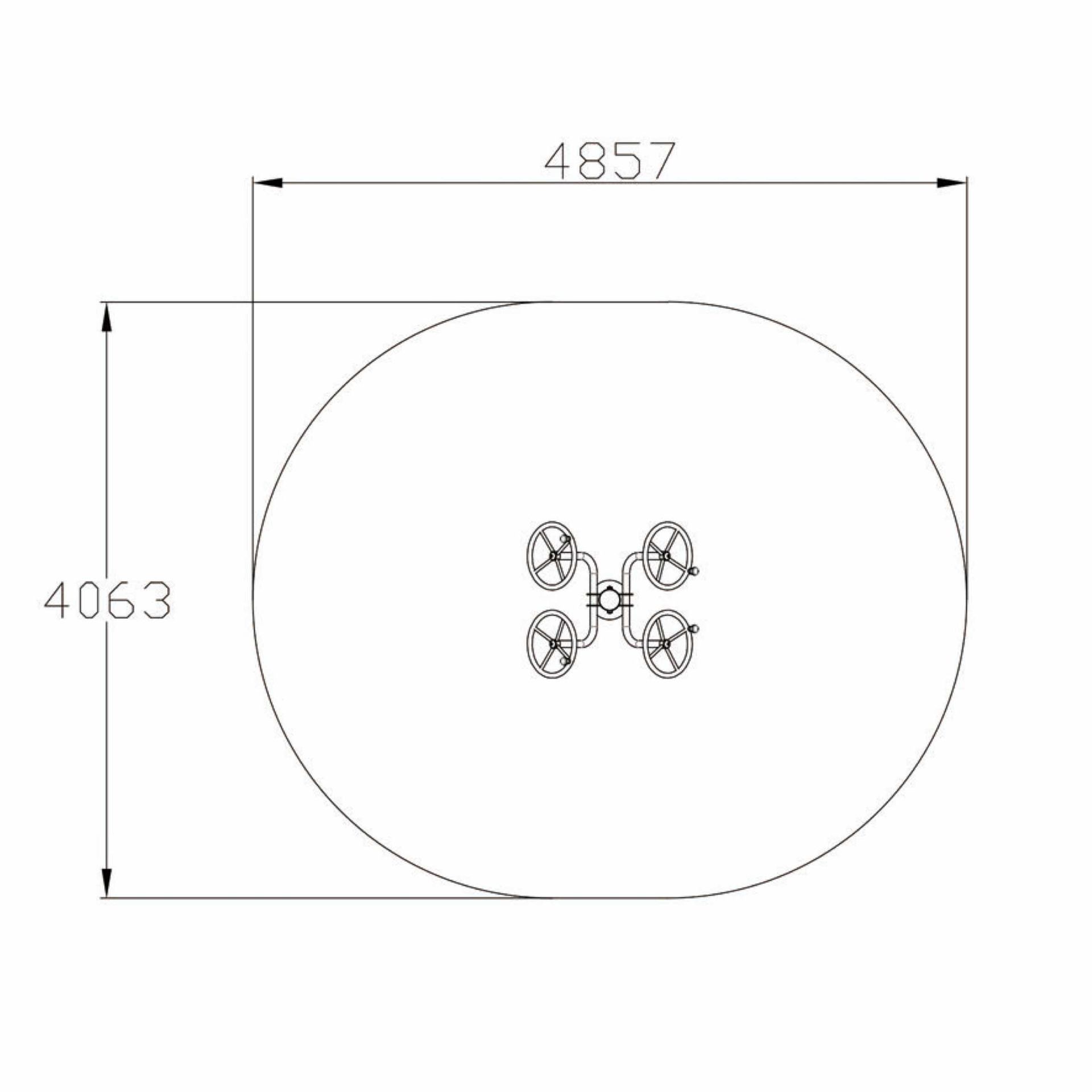 OPTACT-007 OPTIFIT ACTIVE OUTDOOR HAND ROTORS SAFE AREA