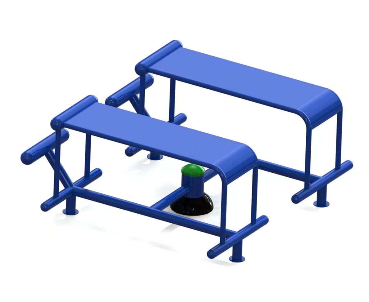 OPTACT-014 OptiFit Active Outdoor Double Sit Up Station OPTACT-014 OptiFit Active Outdoor Double Sit Up Station
