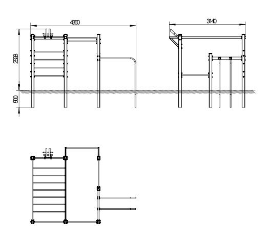 OPTAGI-002 OPTIFIT AGILE CLASSIC QUAD STATION DIMENSIONS OPTAGI-002 OPTIFIT AGILE CLASSIC QUAD STATION DIMENSIONS