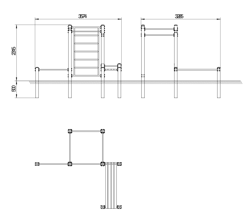 OPTAGI-007 OPTIFIT AGILE CLASSIC BENCH STATION DIMENSIONS OPTAGI-007 OPTIFIT AGILE CLASSIC BENCH STATION DIMENSIONS