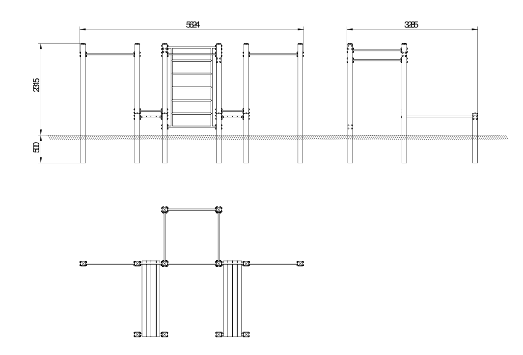 OPTAGI-009 OPTIFIT AGILE POWER BENCH STATION DIMENSIONS OPTAGI-009 OPTIFIT AGILE POWER BENCH STATION DIMENSIONS