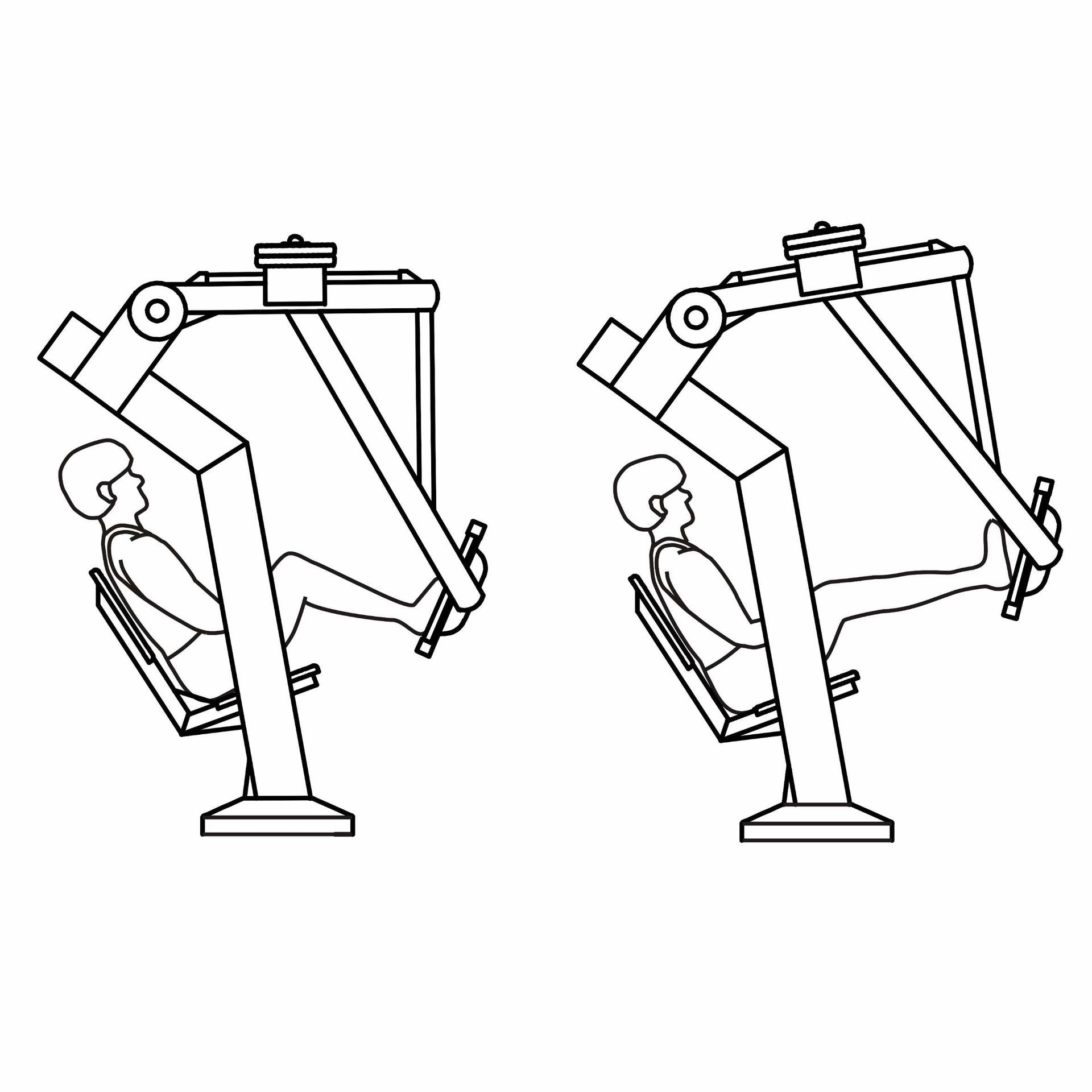 OPTIGN-003 OPTIFIT IGNITE OUTDOOR VARIABLE LOAD LEG PRESS MOVEMENT