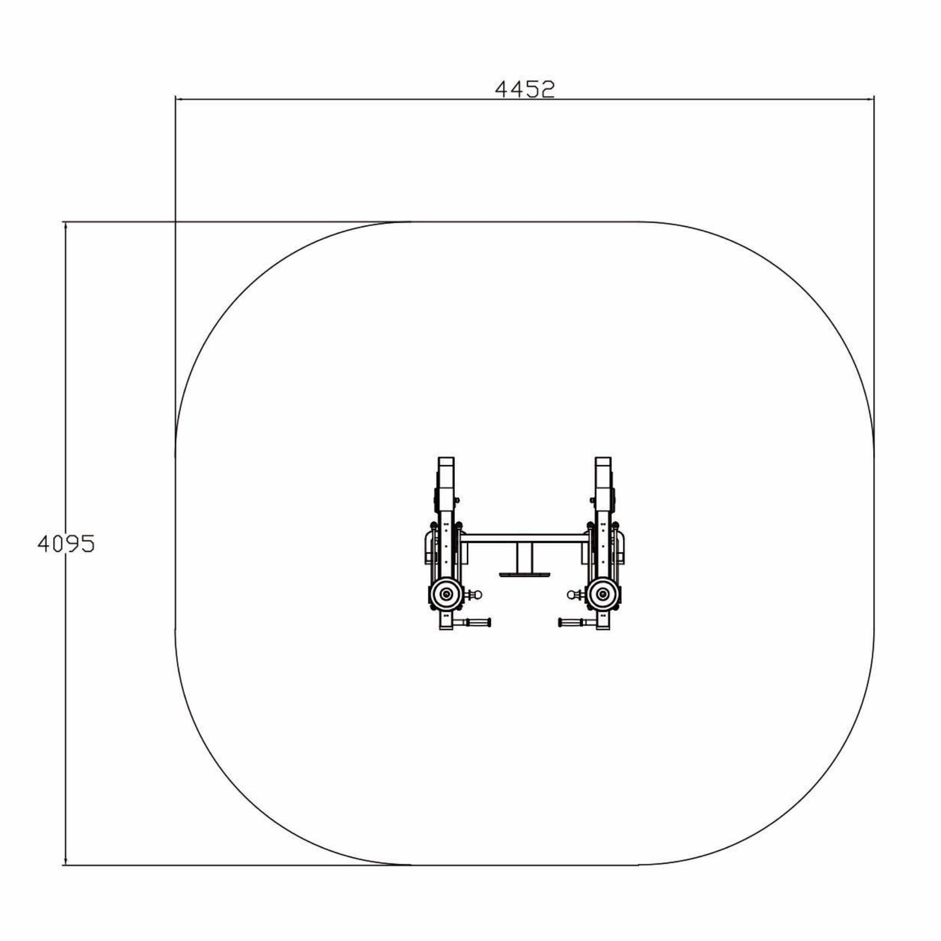 OPTIGN-005 OPTIFIT IGNITE OUTDOOR VARIABLE LOAD SHOULDER PRESS SAFE AREA