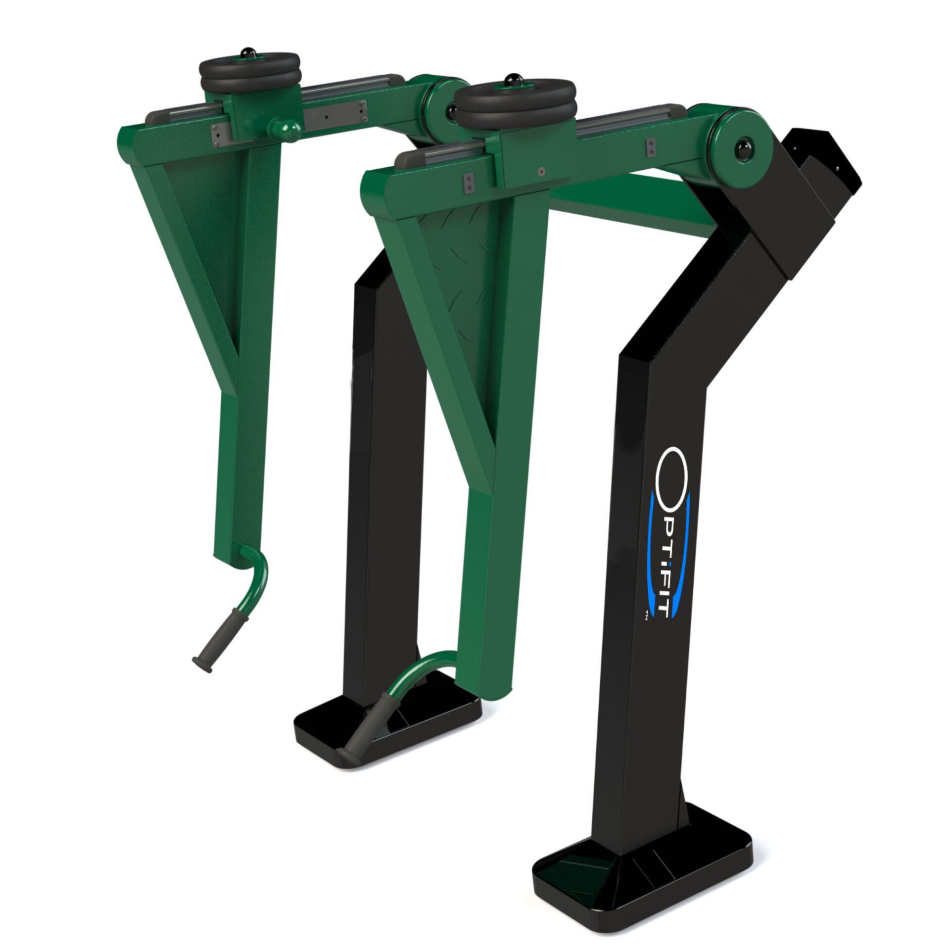 OPTIGN-008 OptiFit Ignite Outdoor Variable Load Standing Row OPTIGN-008 OptiFit Ignite Outdoor Variable Load Standing Row
