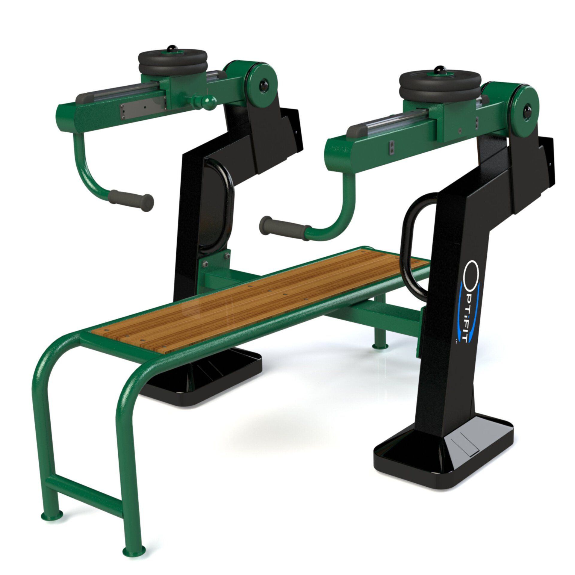 OPTIGN-009 OptiFit Ignite Outdoor Variable Load Bench Press OPTIGN-009 OptiFit Ignite Outdoor Variable Load Bench Press