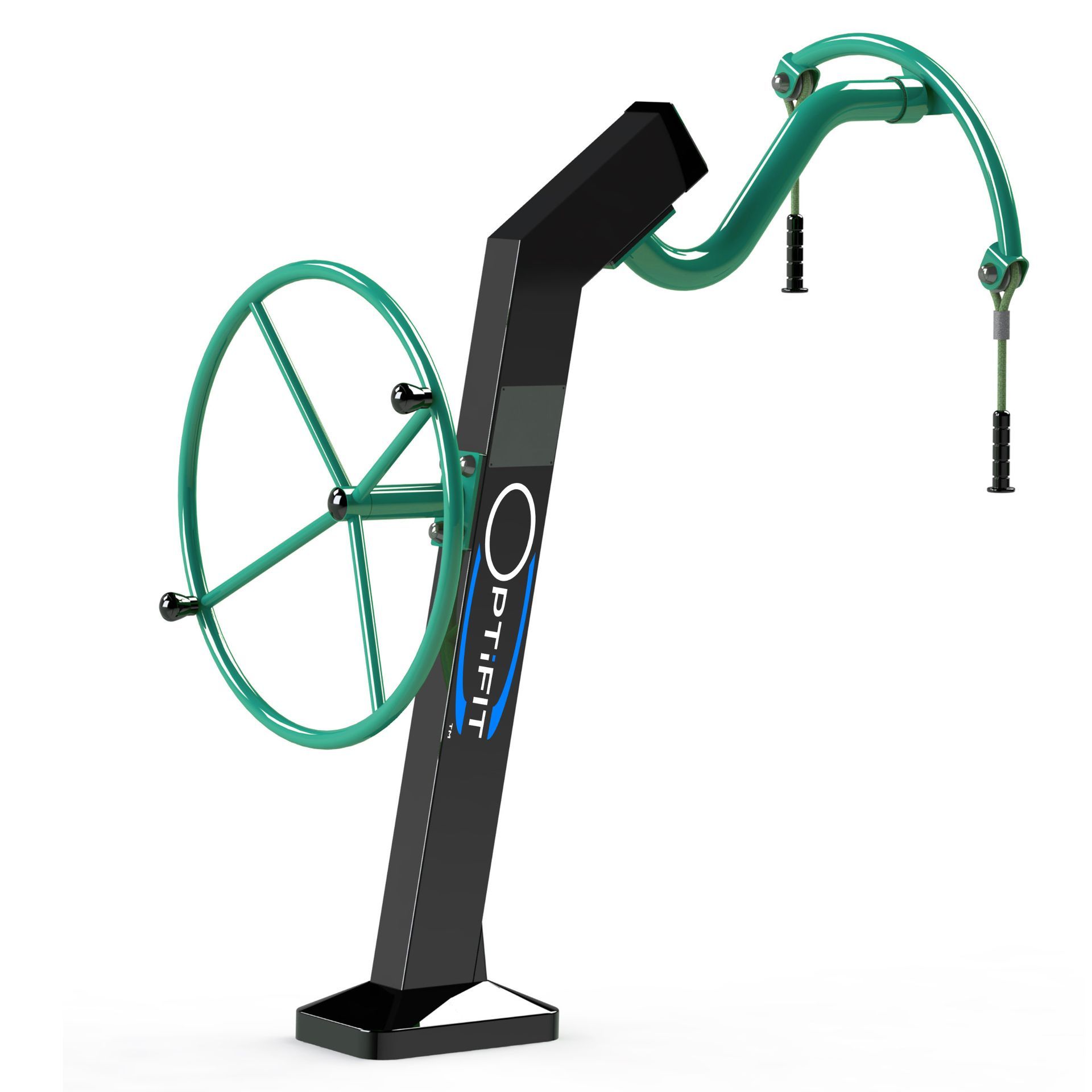 OPTMOT-001 MOTION OUTDOOR DUAL ARM WHEEL STATION AND ARM EXTENSION WHEELCHAIR STATION