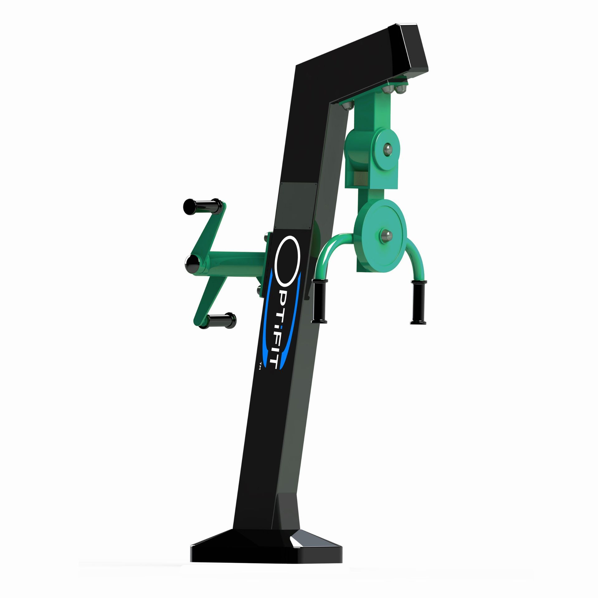 OPTMOT-003 MOTION OUTDOOR DUAL ARM ROTATOR AND ARM TRAINER WHEELCHAIR STATION OPTMOT-003 MOTION OUTDOOR DUAL ARM ROTATOR AND ARM TRAINER WHEELCHAIR STATION