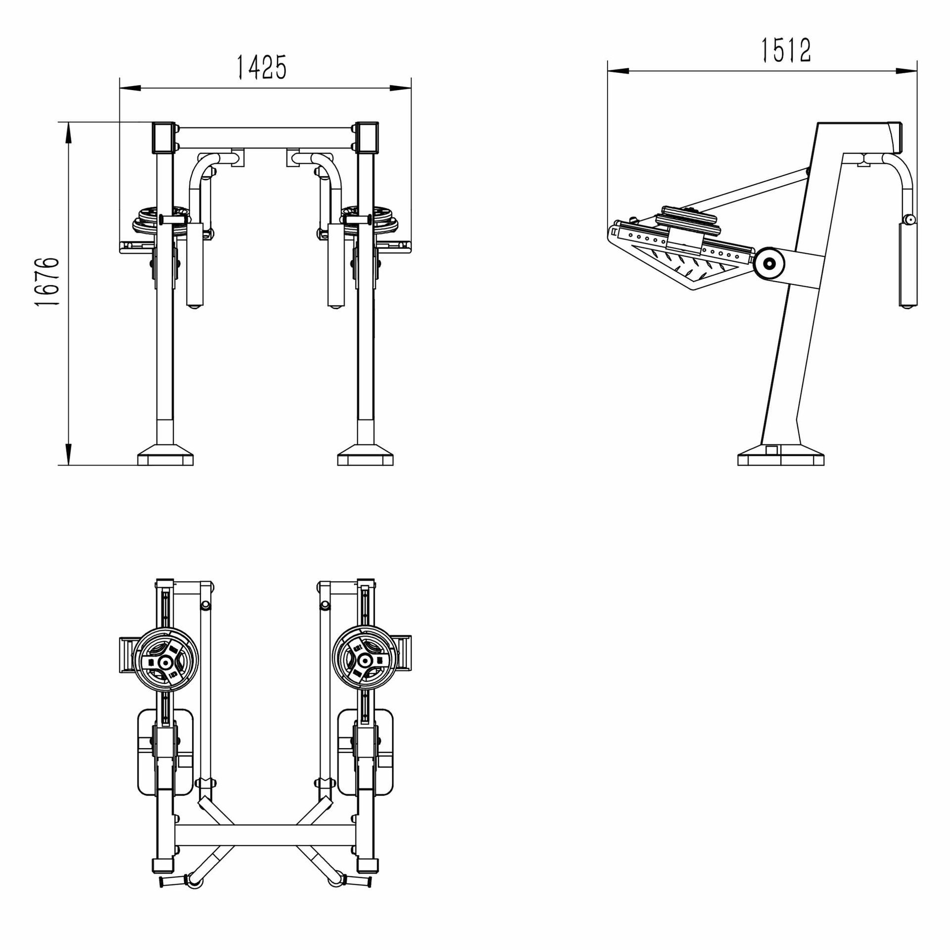 OPTMOT-005 MOTION OUTDOOR VARIABLE LOAD PEC FLY WHEELCHAIR STATION DIMENSIONS