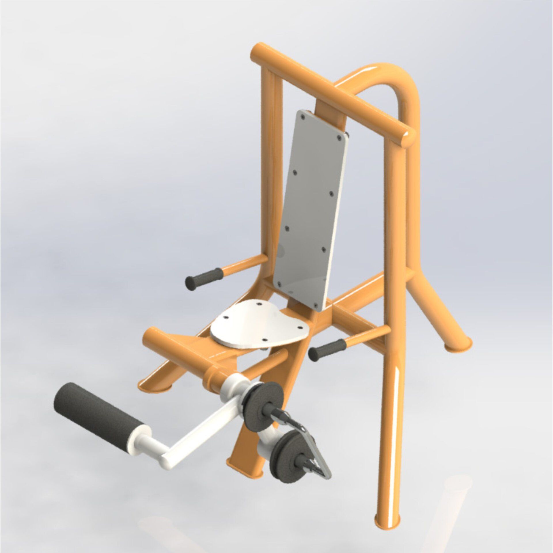OPTPRI-003 OptiFit Prime Outdoor Variable Load Leg Curl OPTPRI-003 OptiFit Prime Outdoor Variable Load Leg Curl