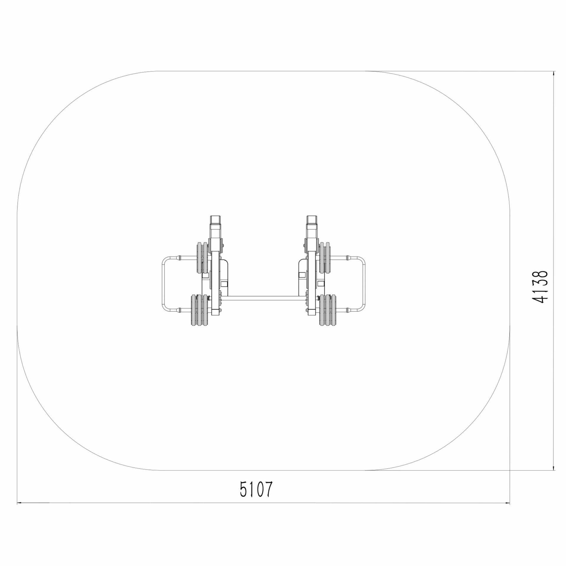 OPTSTR-001 OPTIFIT STRIVE OUTDOOR VARIABLE LOAD SQUAT SAFE AREA