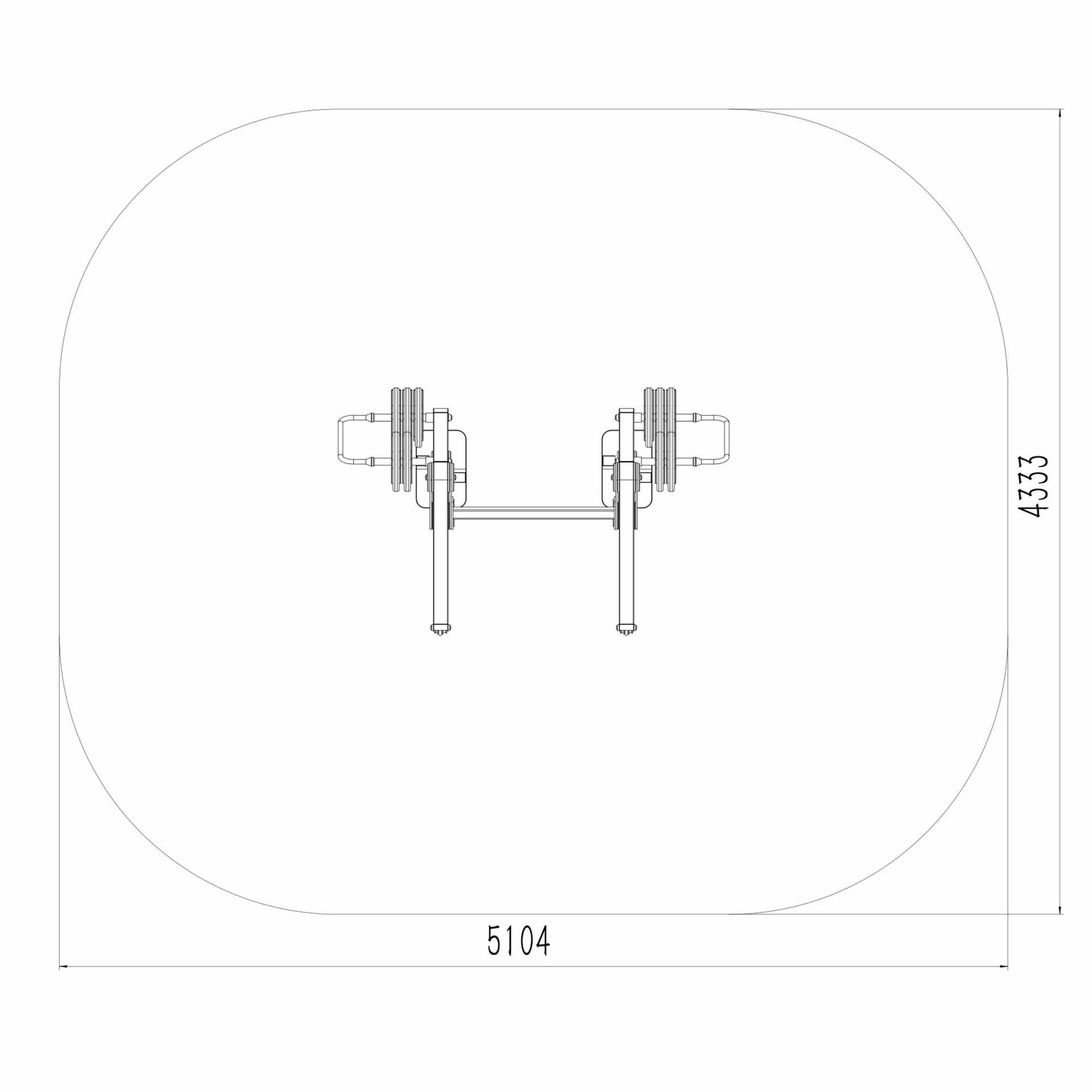 OPTSTR-004 OPTIFIT STRIVE OUTDOOR PLATE LOADED PULLDOWN SAFE AREA