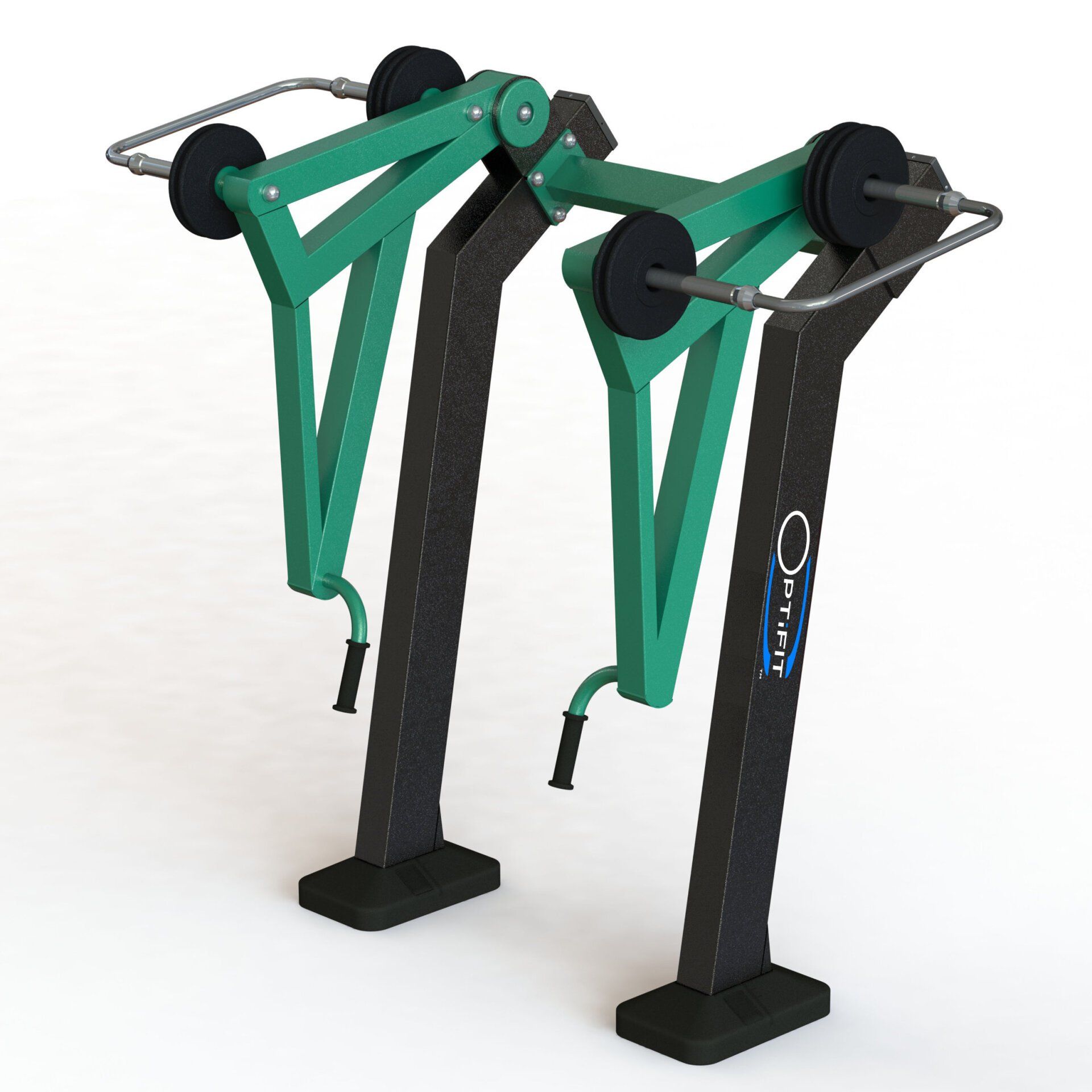 OPTSTR-008 OPTIFIT STRIVE OUTDOOR PLATE LOADED STANDING ROW OPTSTR-008 OPTIFIT STRIVE OUTDOOR PLATE LOADED STANDING ROW