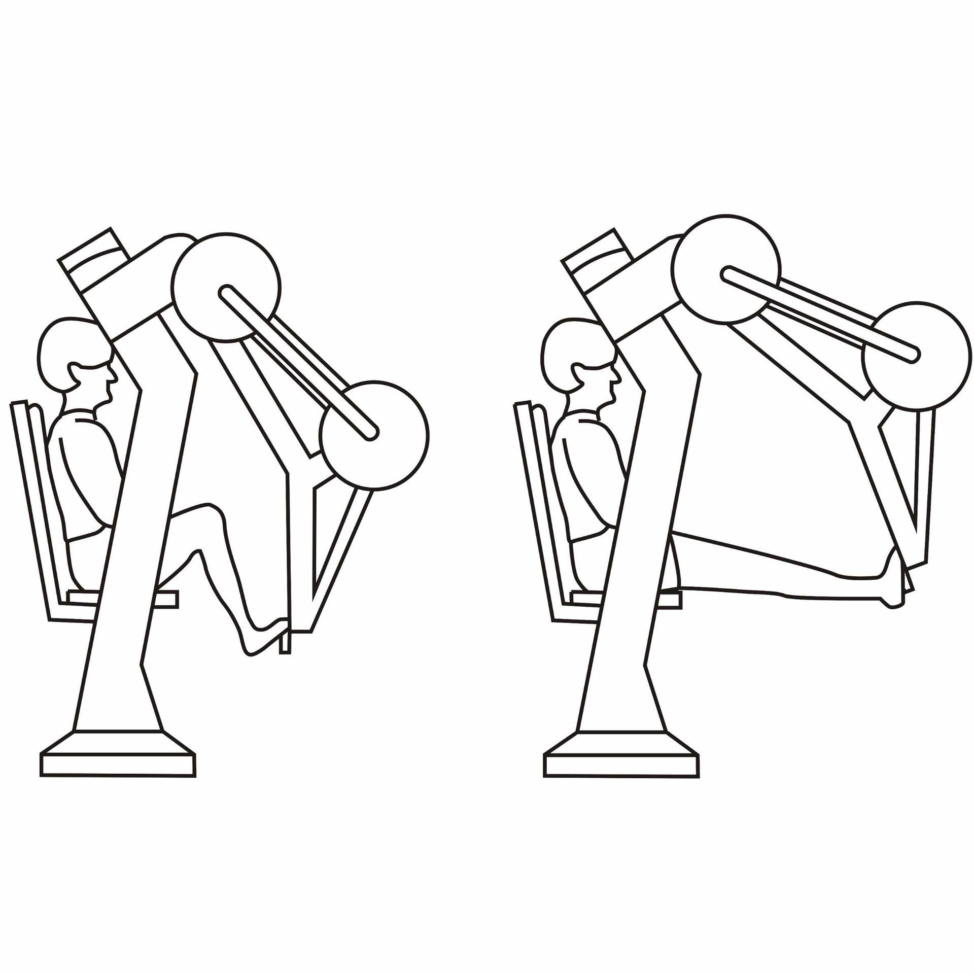 OPTSTR-003 OPTIFIT STRIVE OUTDOOR PLATE LOADED LEG PRESS MOVEMENT