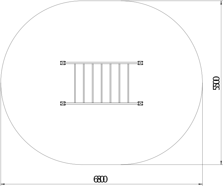 OPTAGI-012 OPTIFIT AGILE MONKEY BARS SAFETY AREA OPTAGI-012 OPTIFIT AGILE MONKEY BARS SAFETY AREA
