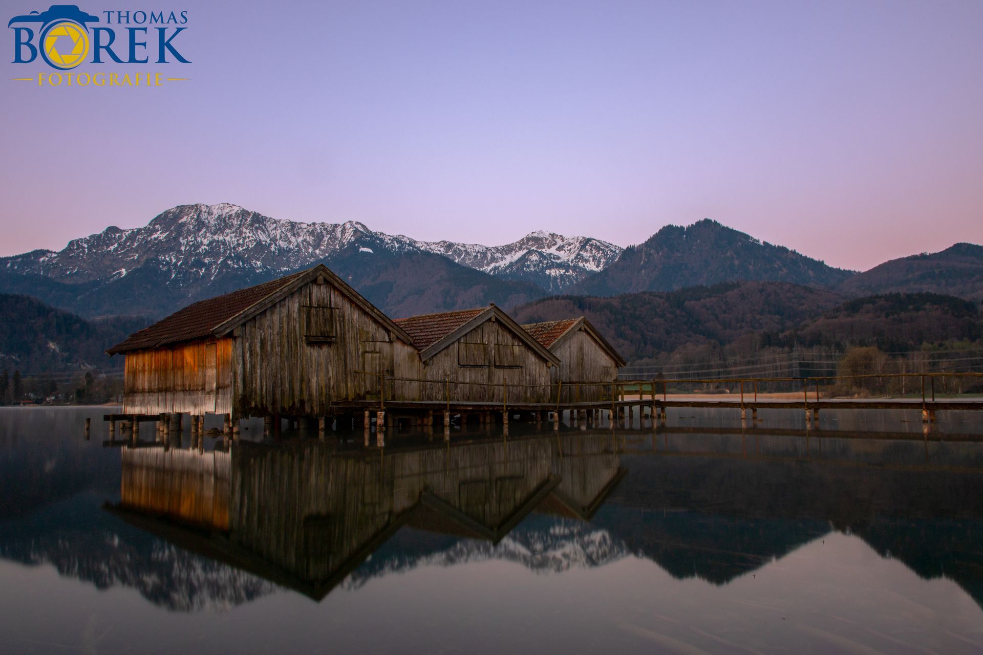 Sonnenaufgang am Kochelsee