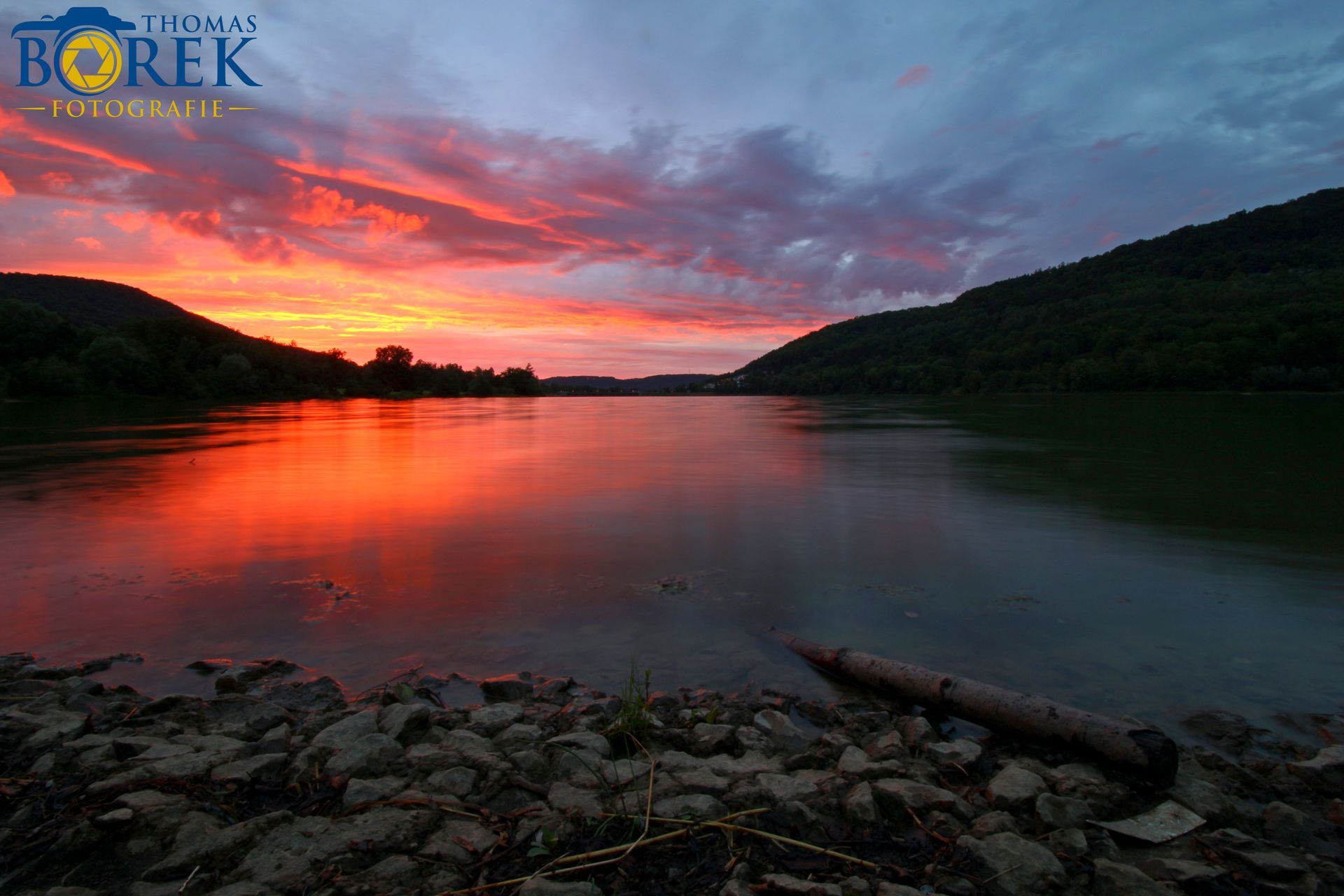 Sonnenuntergang am See