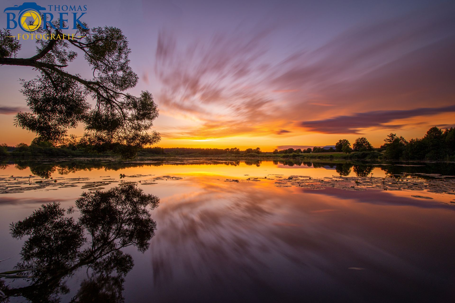 Sonnenuntergang am See