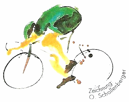 Zeichnung von O. Schollenberger RV 08 Dudenhofen Logo von O. Schollenberger