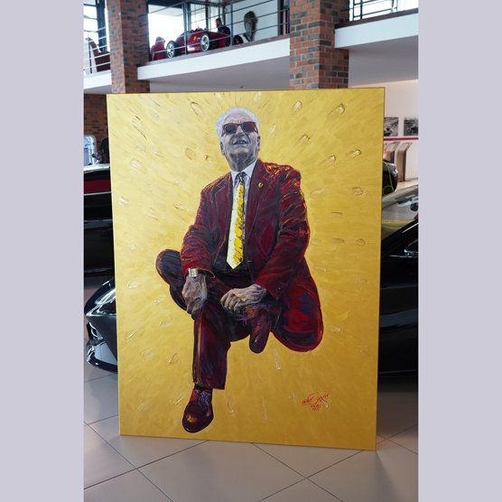 Enzo in Red 3D Art Enzo in Red 3D Art