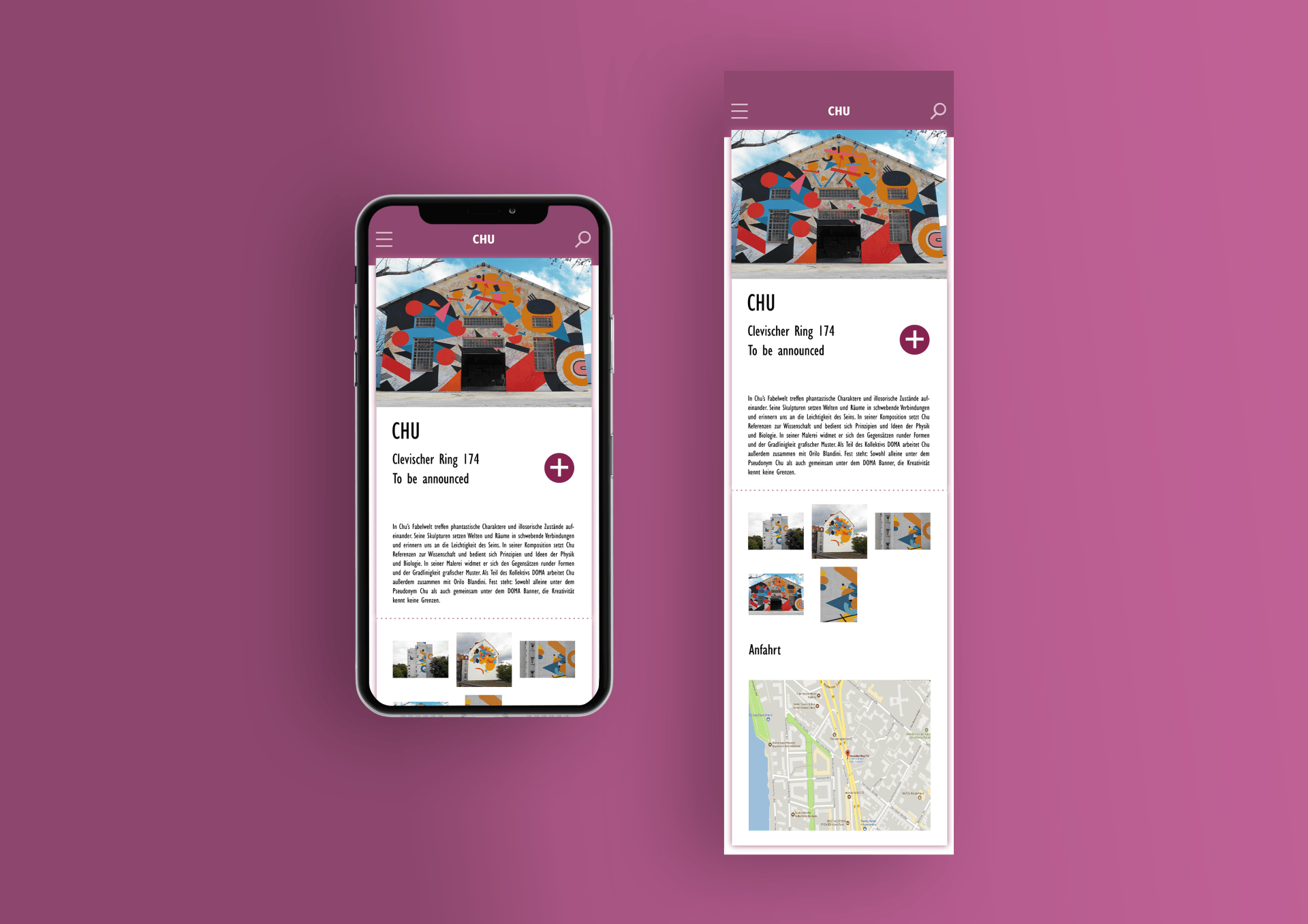 App Design, UX/UI. Phone Mockup