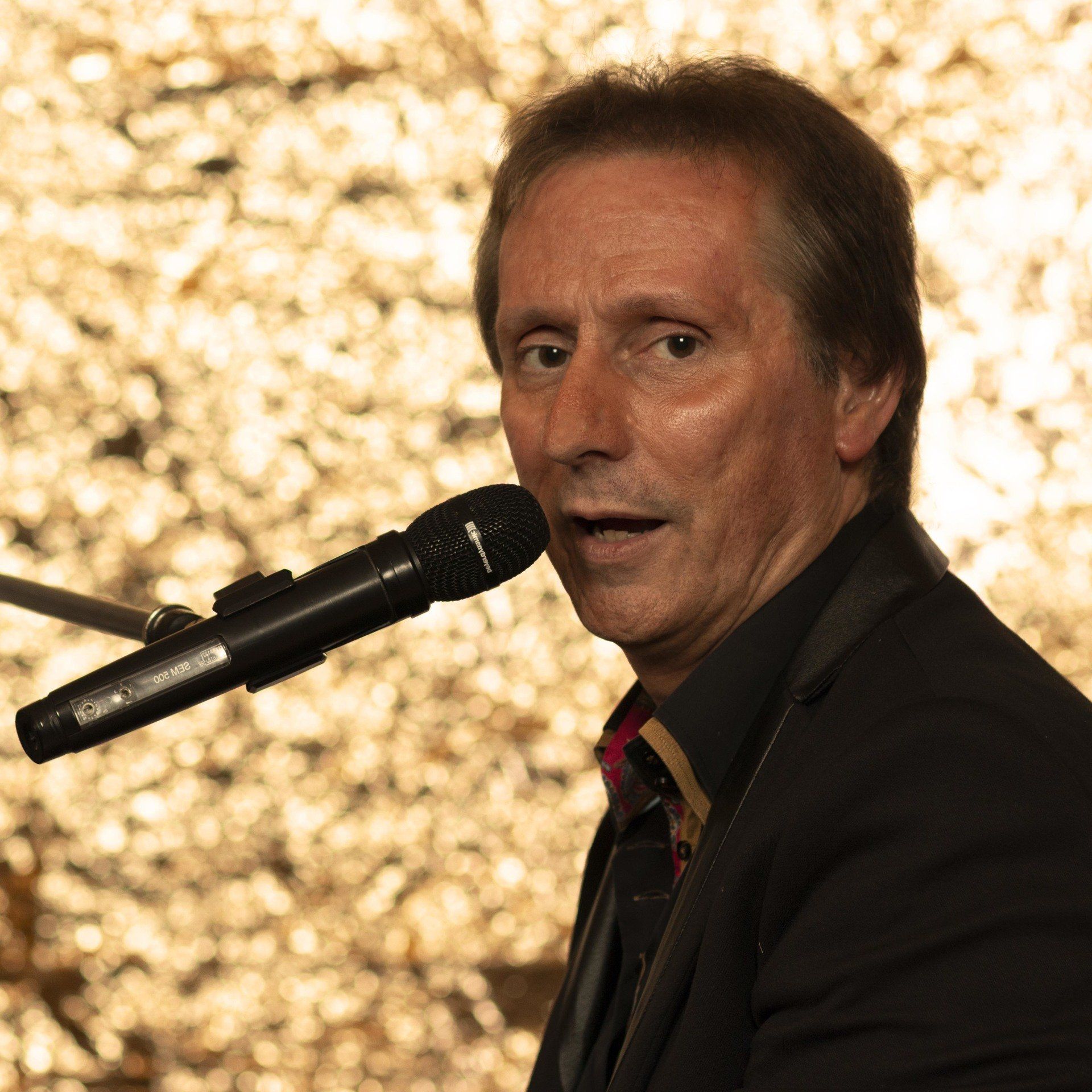 Open Air Auftritt am Sporthotel in Velen mit Liedern von Udo Jürgens Udo Hotten