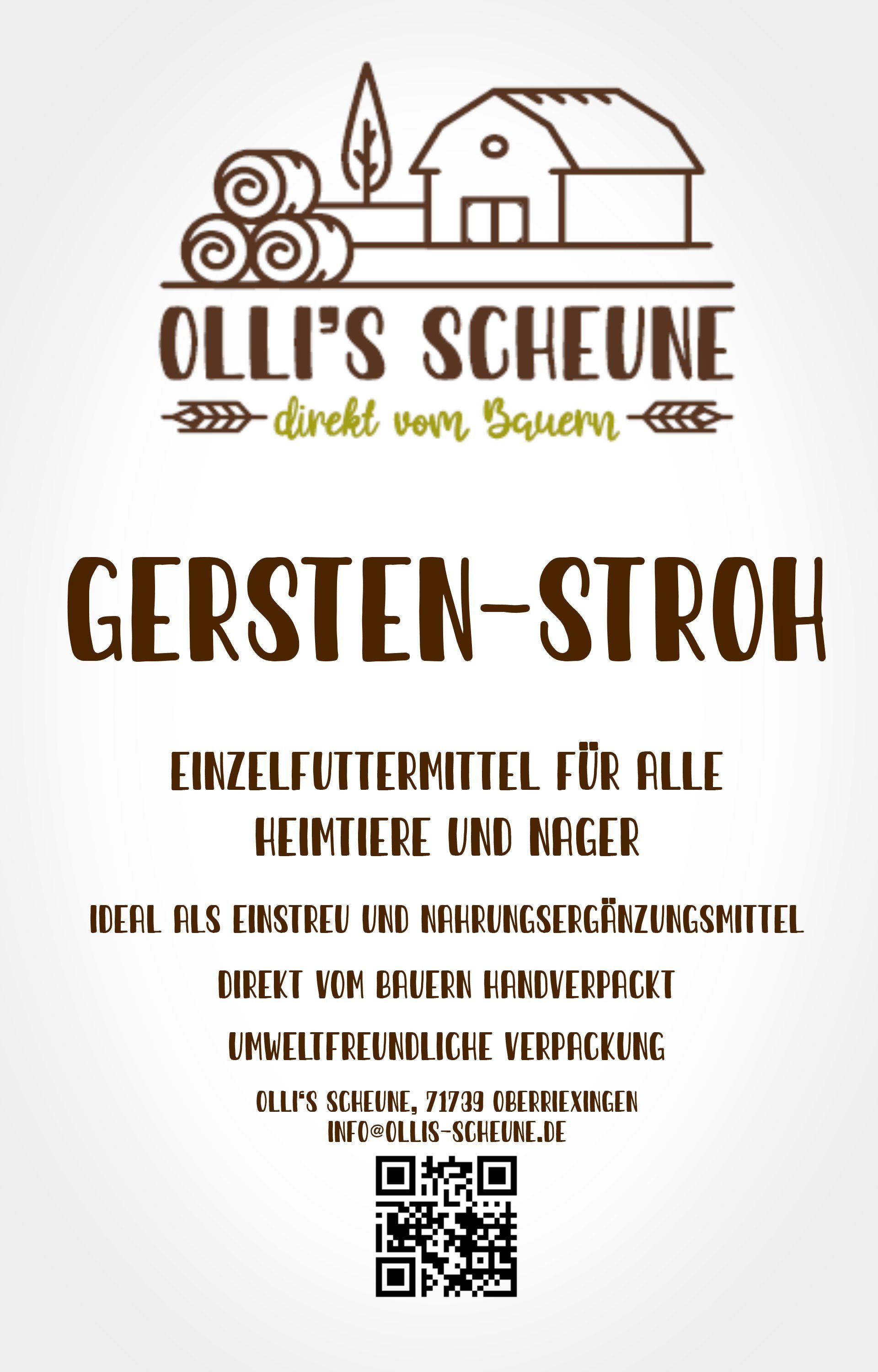 Etikett Gersten-Stroh