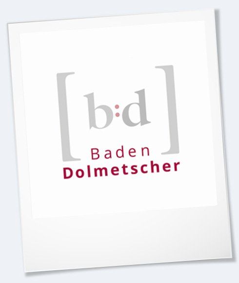 Foto vom Logo der Baden Dolmetscher
