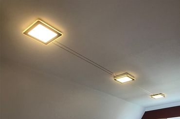 individuelle LED Slim Deckenlamp